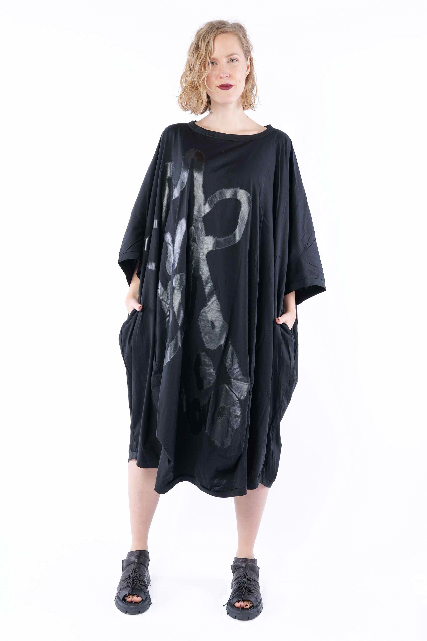 Tunika mit Giraffenprint - Black print - 1261300903