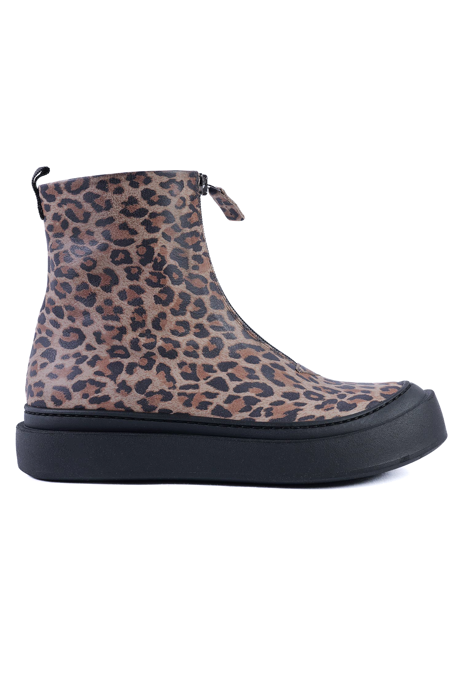 Leo-Boots mit Reißverschluss - Malto Leopardo - 8283