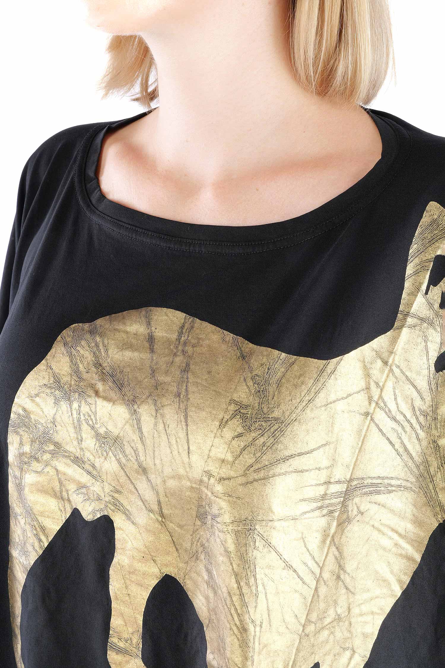 Oversize Pullover - Black print - 2261300504