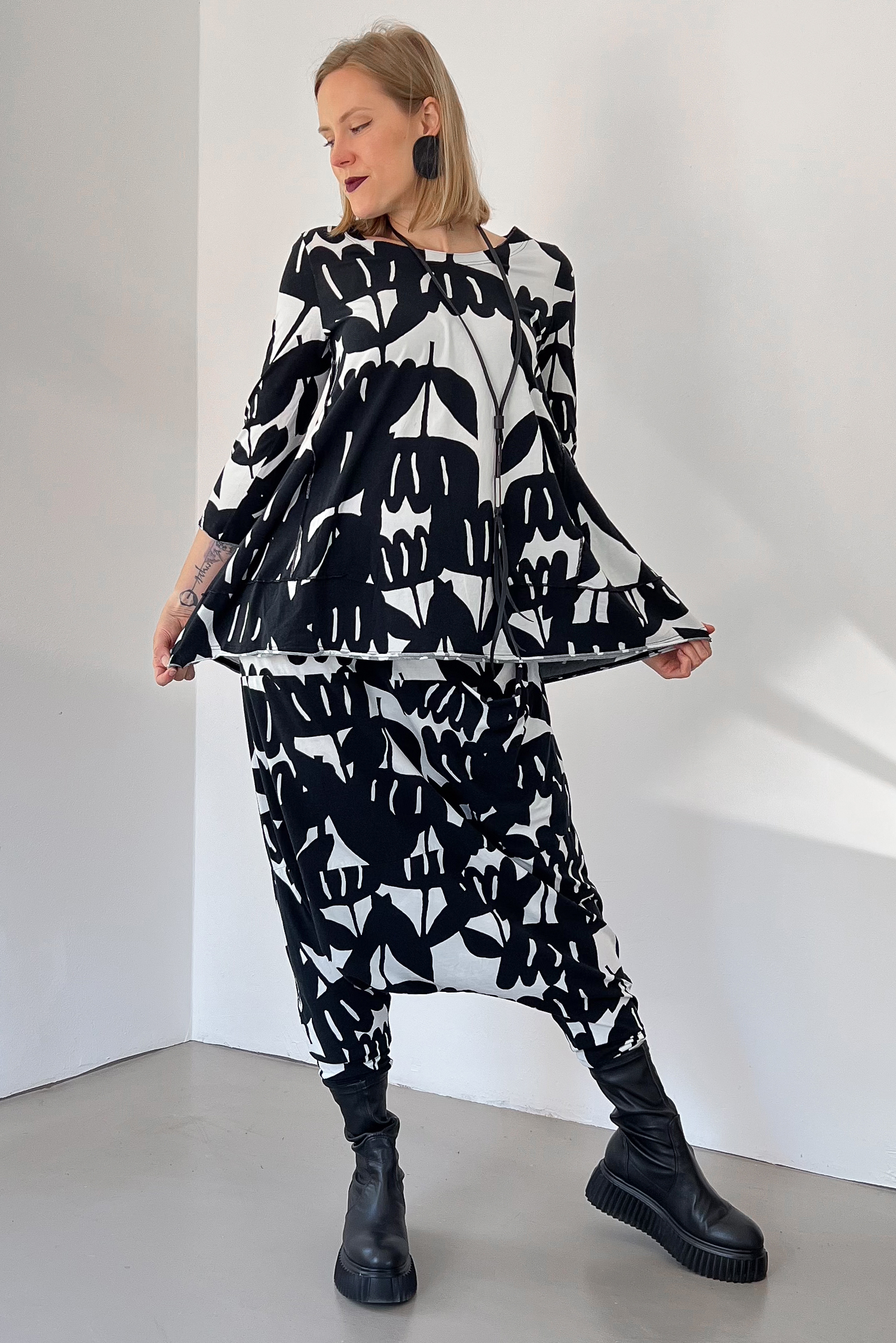 Glockiges Shirt - Black print - 1263470501