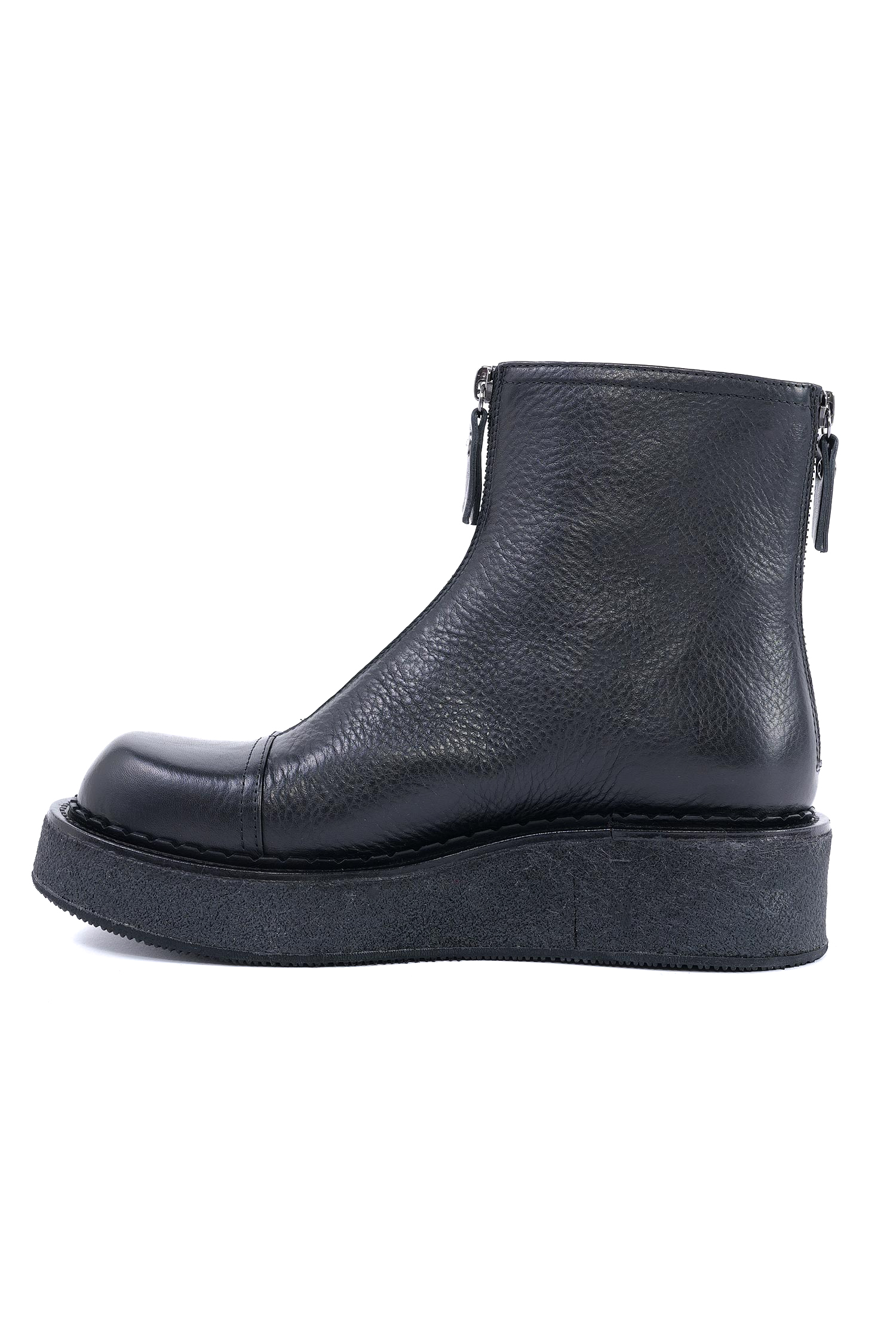 Leder Boots - Schwarz - Linfa Lowboot