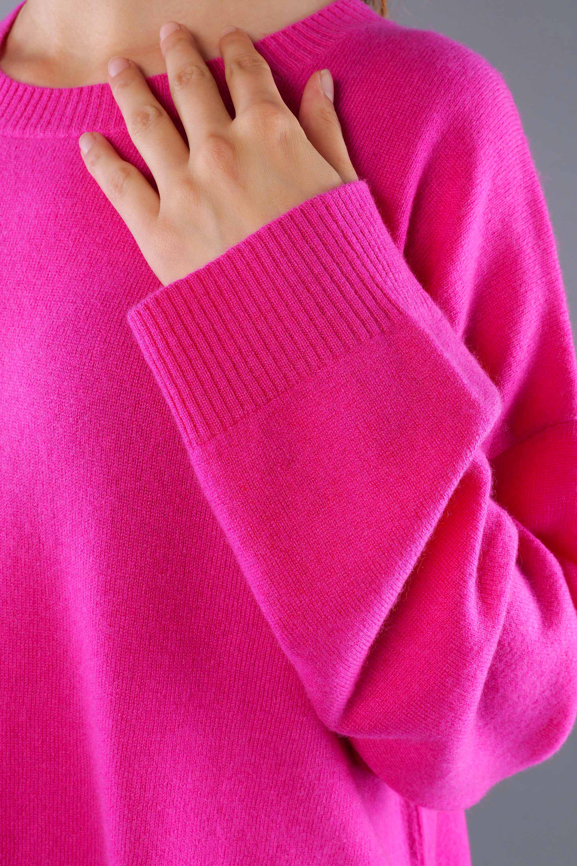 Kaschmir Pullover - Coral - 24116A