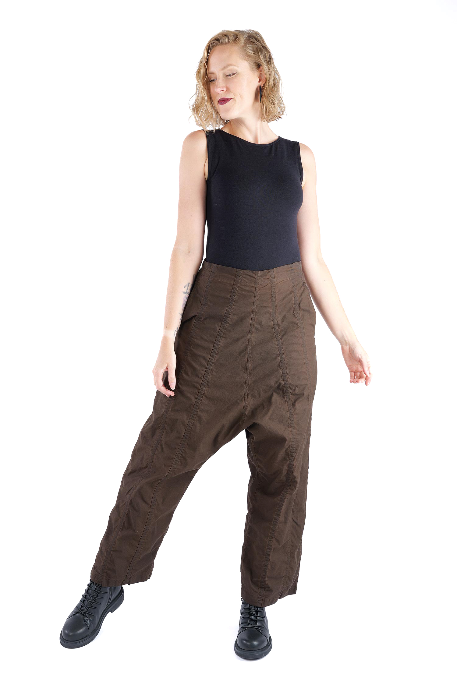 Weite Stretchhose - Umbra cloud - 2261390126