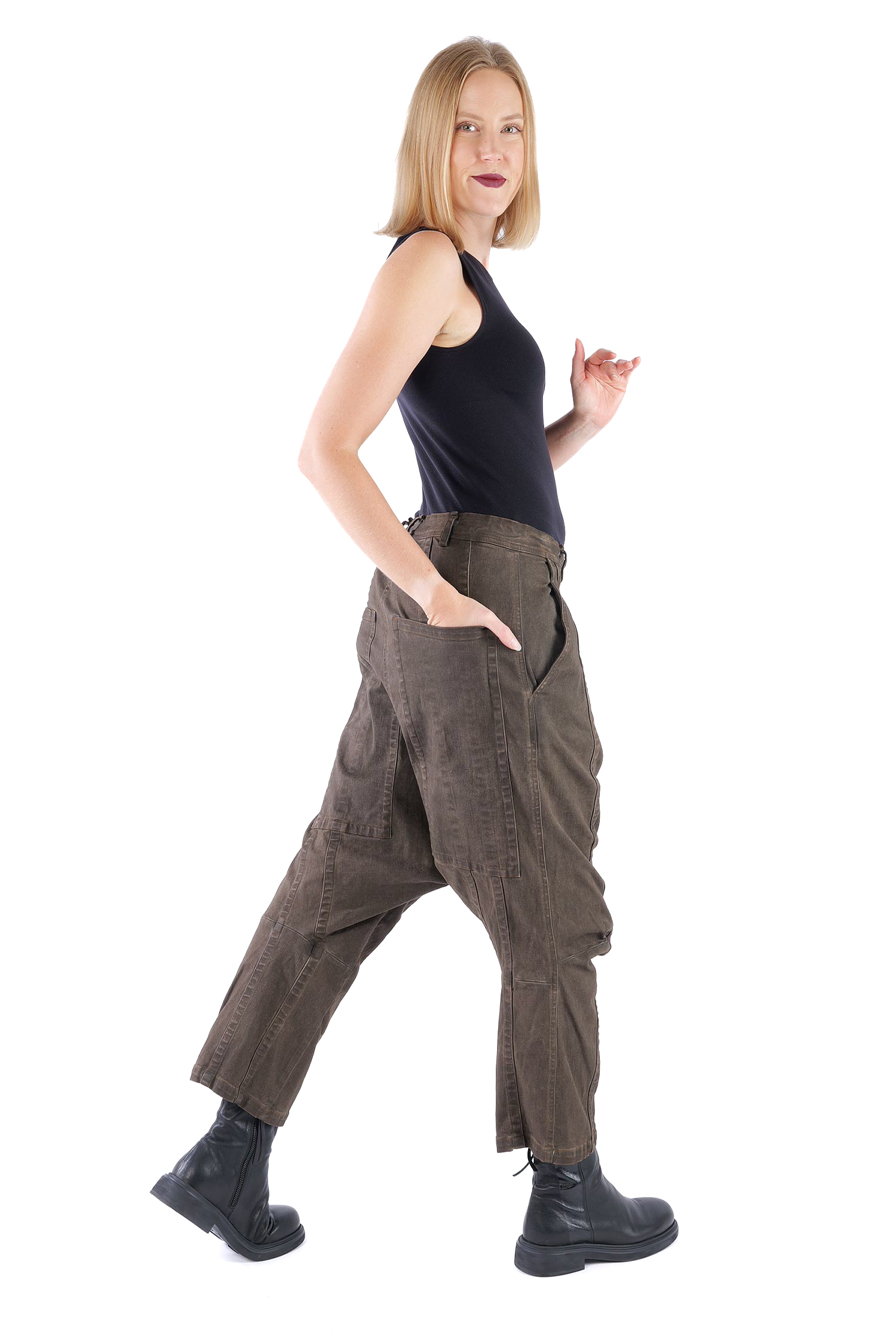 Hose mit tiefem Schritt - Umbra cloud - 2261040107