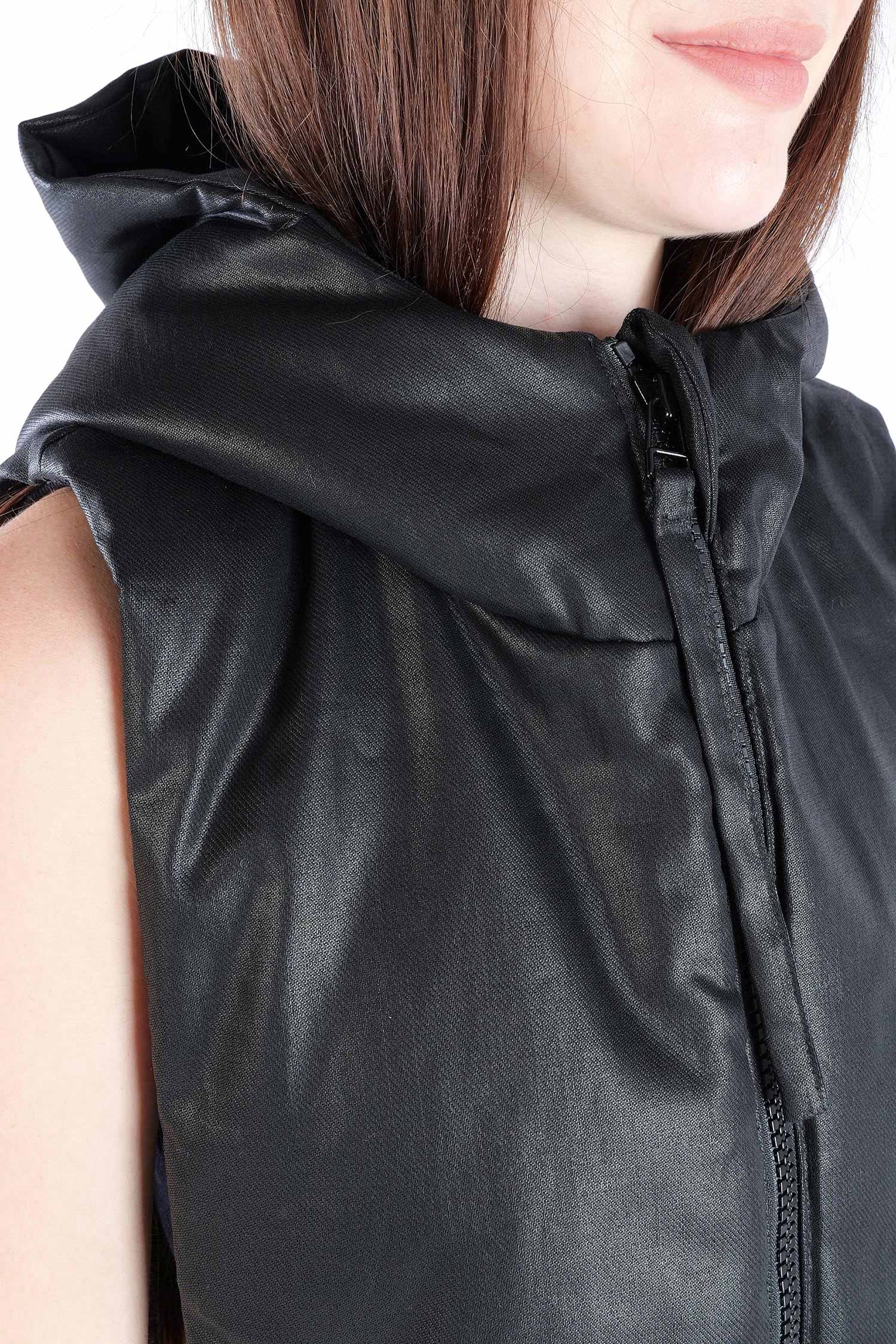 Kurze Weste - Black coated - Pinpin