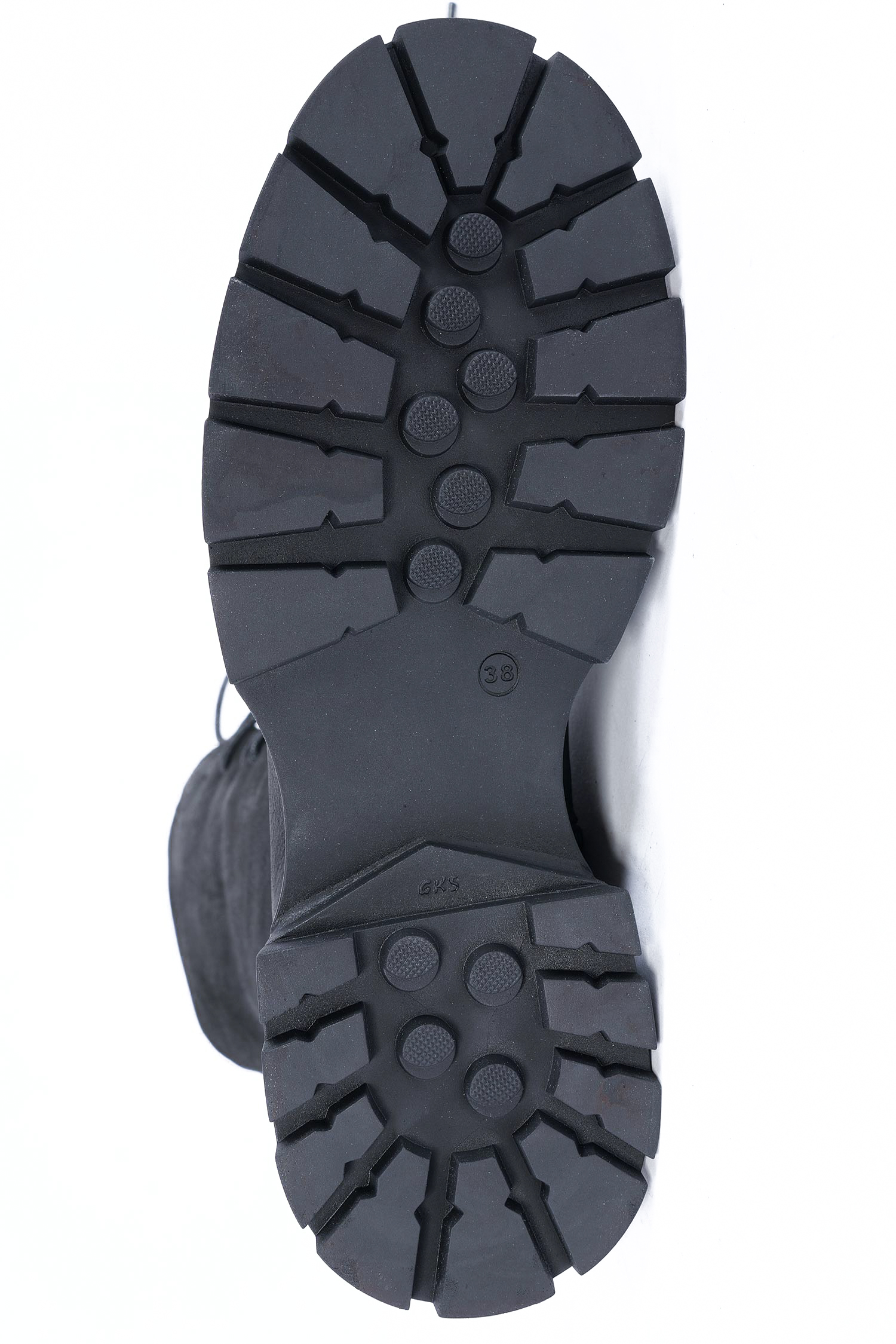 Leder Boots - Schwarz - Rue
