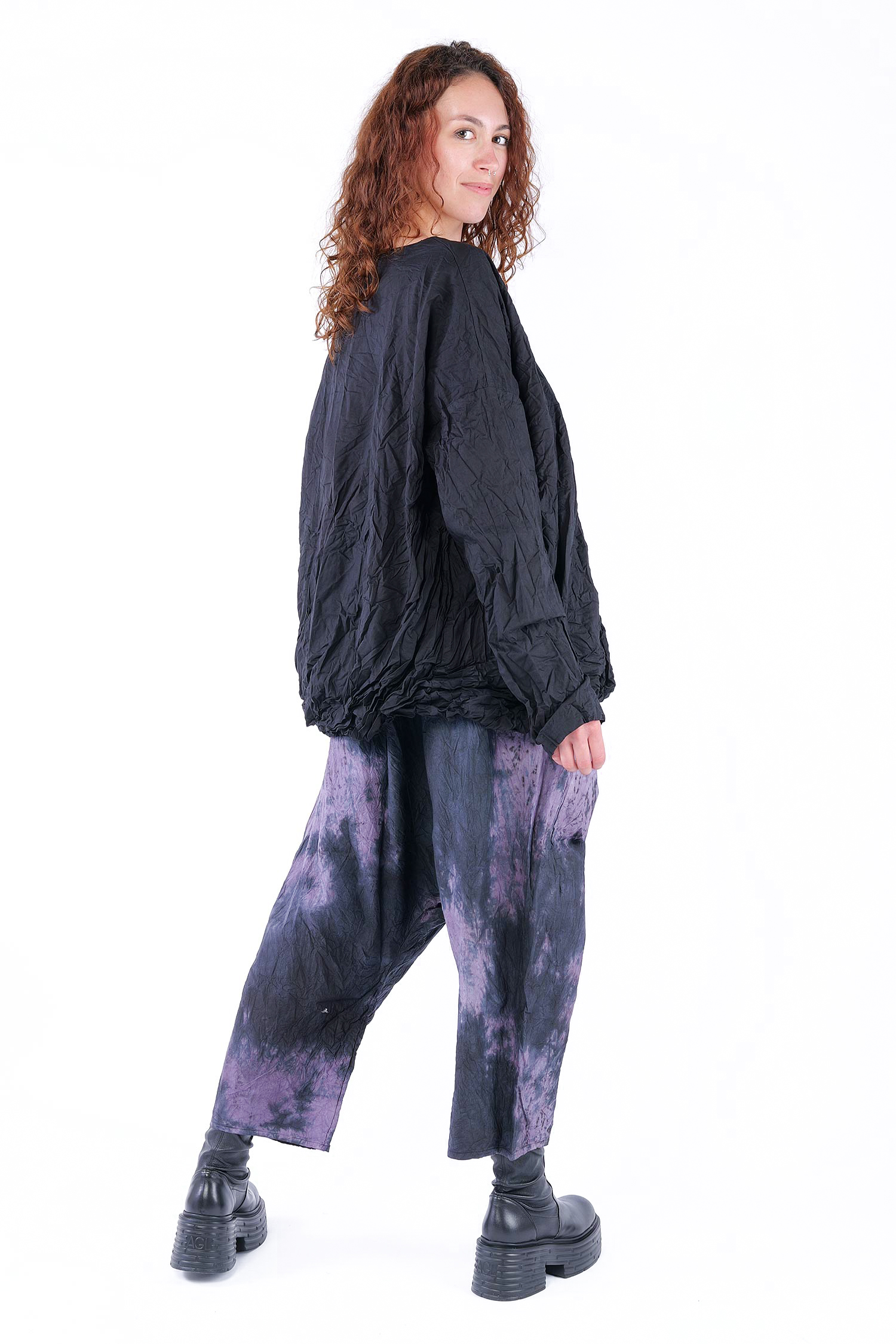 Oversize Pullover - Schwarz - Wundklar