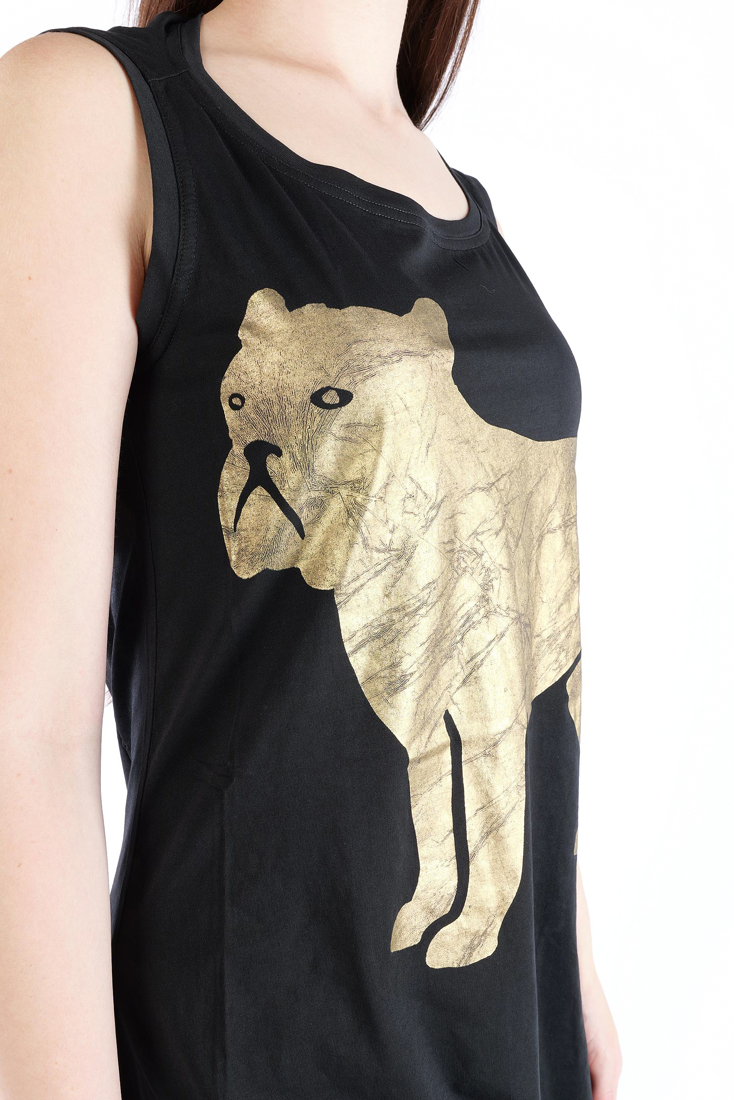Top mit Print - Black print - 2261300805