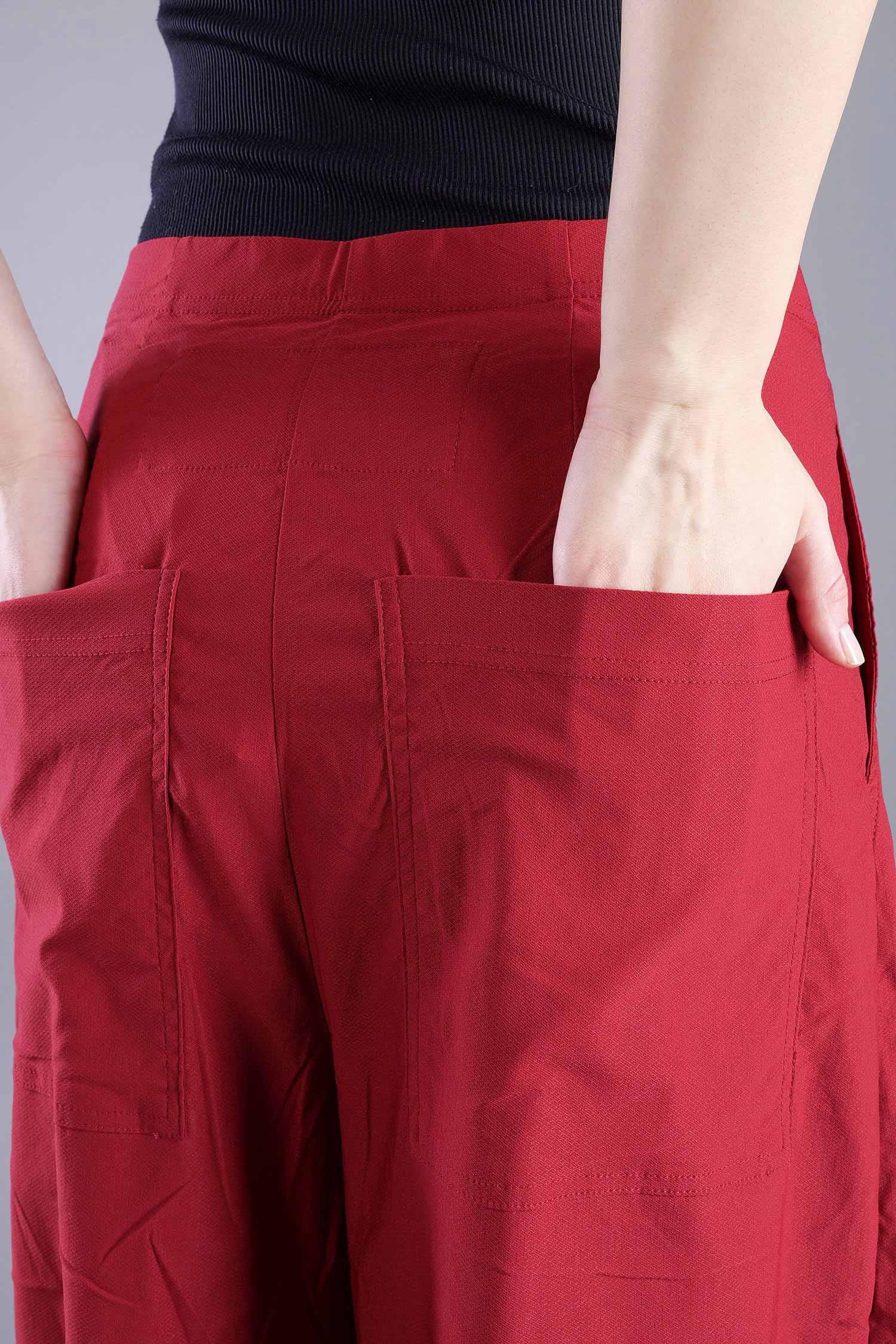 Tulpige Stretchhose - Lava - 2263220124