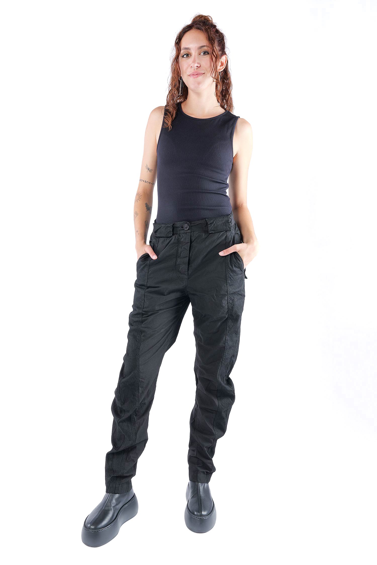 Legere Hose - Schwarz - 2262260104