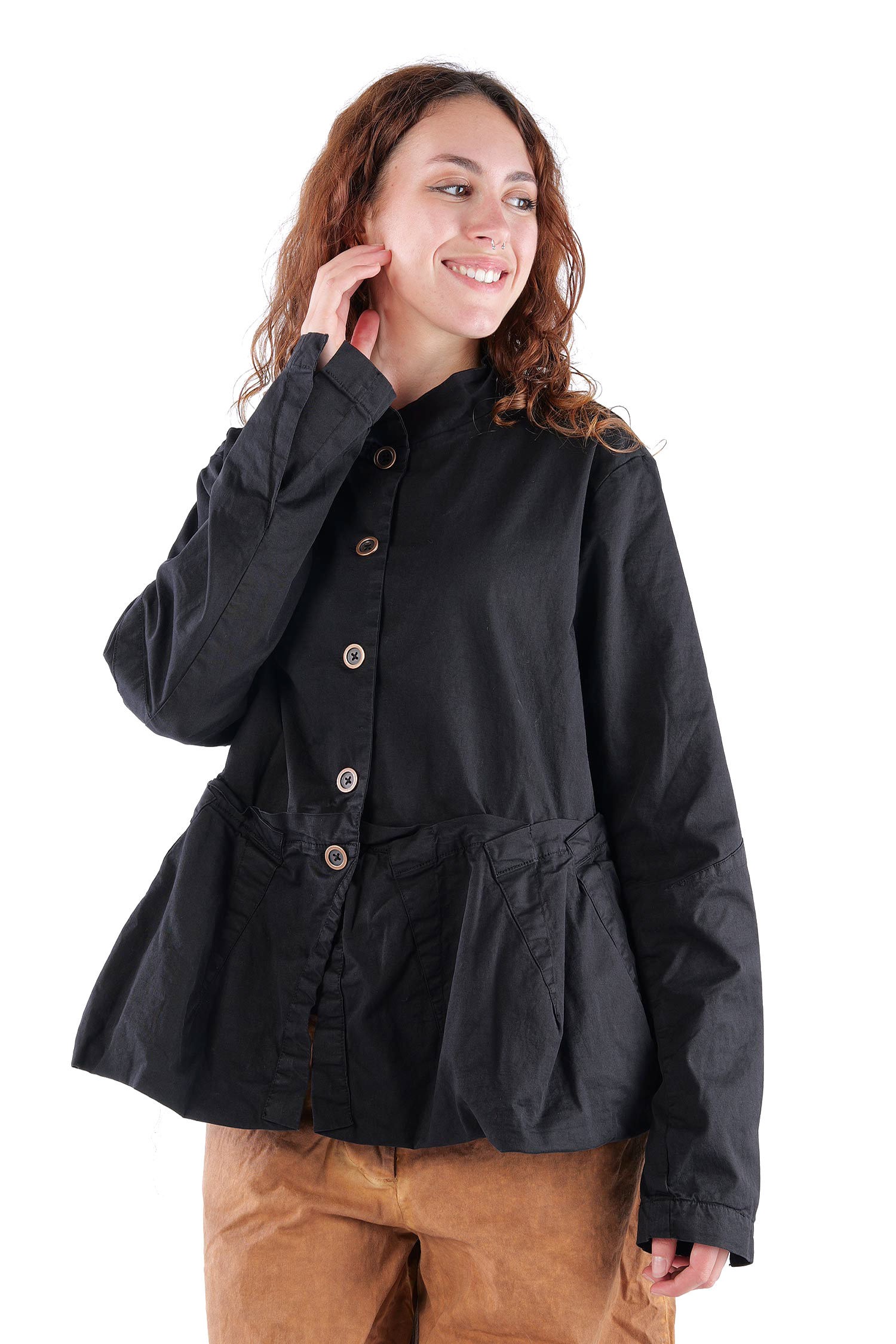 Oversize Jacke - Schwarz - 2263501104
