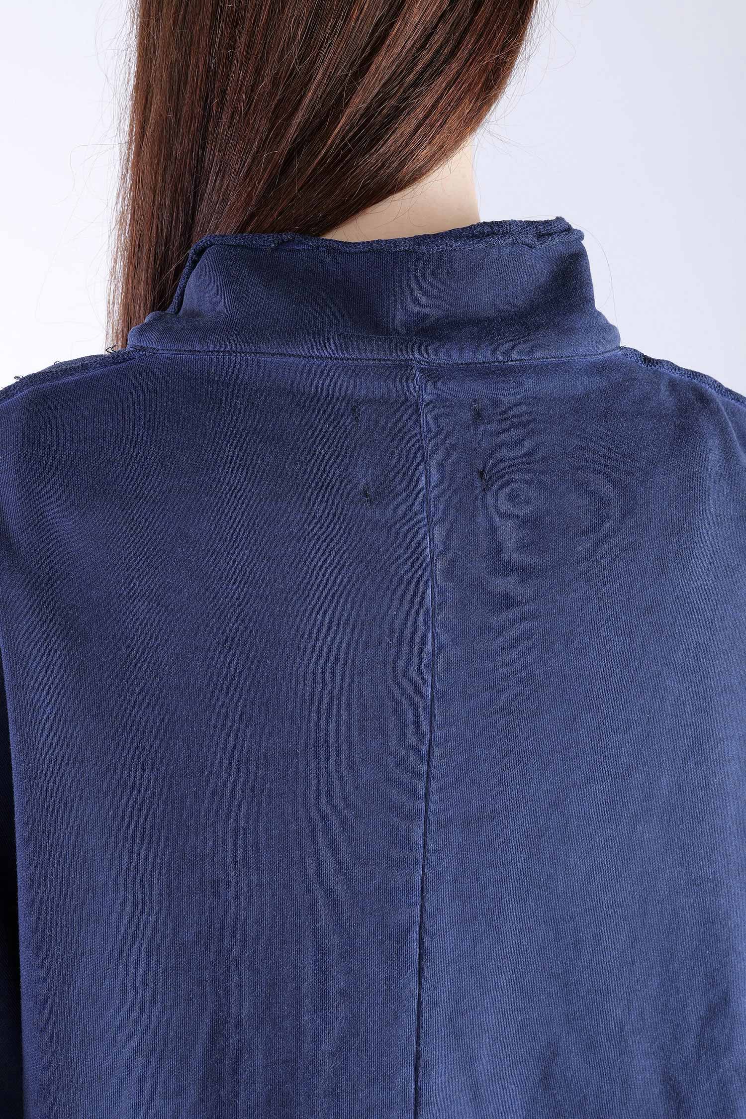Oversize Sweatjacke - Ocean - 2129