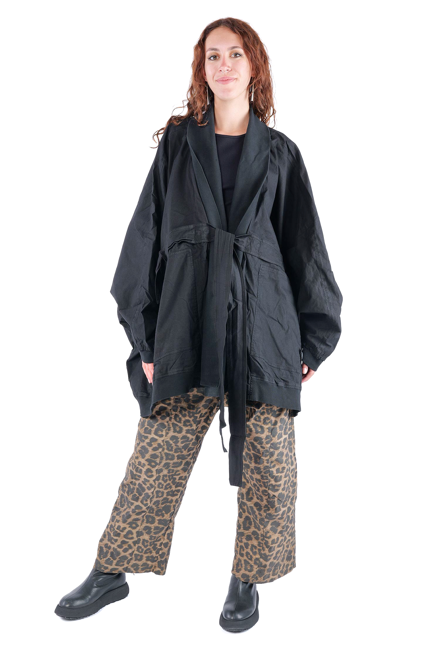 Oversize Jacke - Schwarz - 2262601108