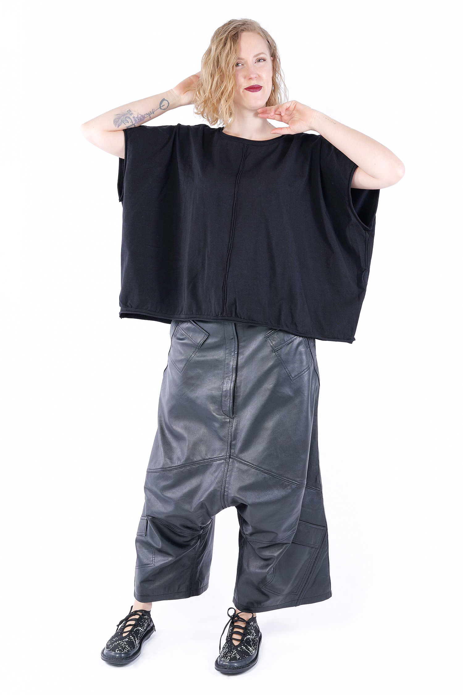 Oversize T-shirt - Kaviar - Hautlift