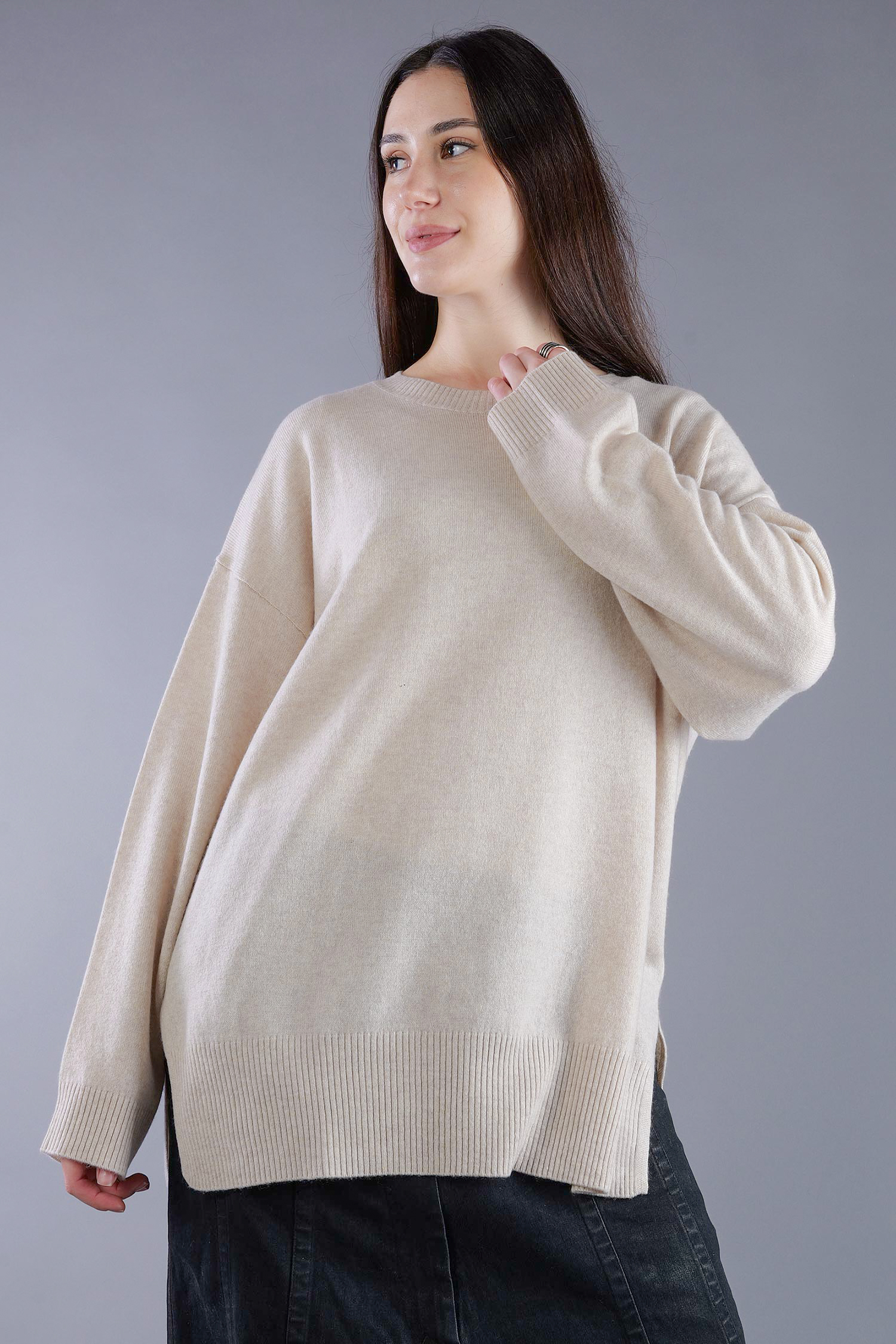Kaschmir Pullover - Brazilian Sand - 24116A