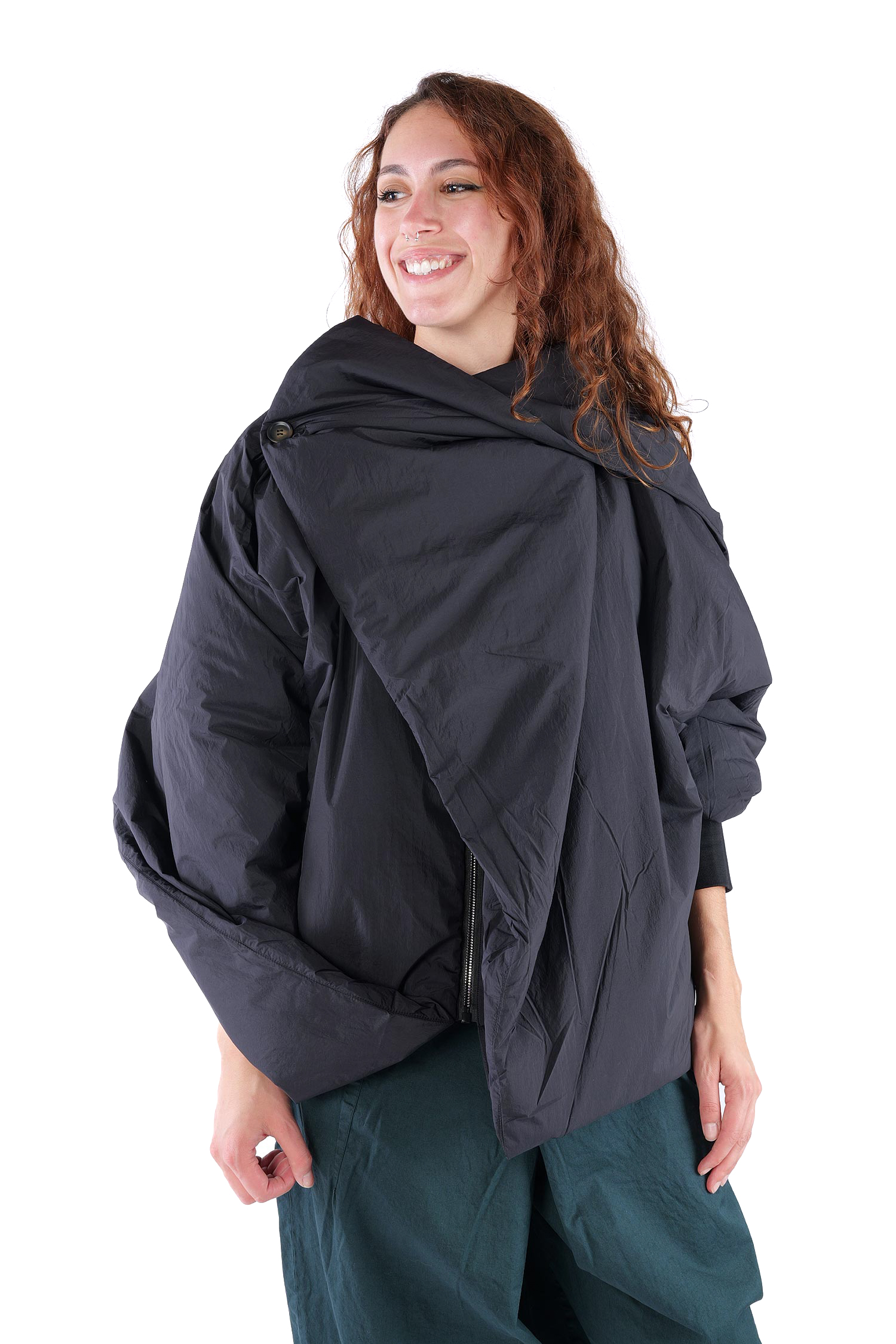 Leichte Winterjacke - Schwarz - SX116