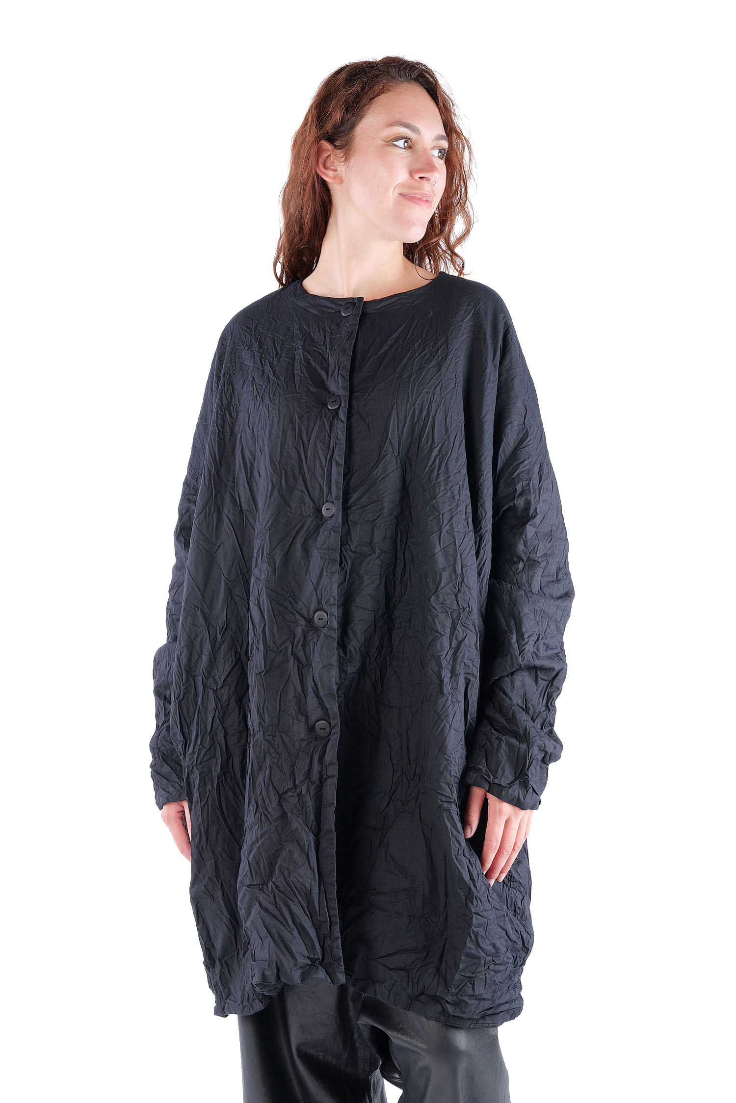 Oversize Jacke - Schwarz - Minebare