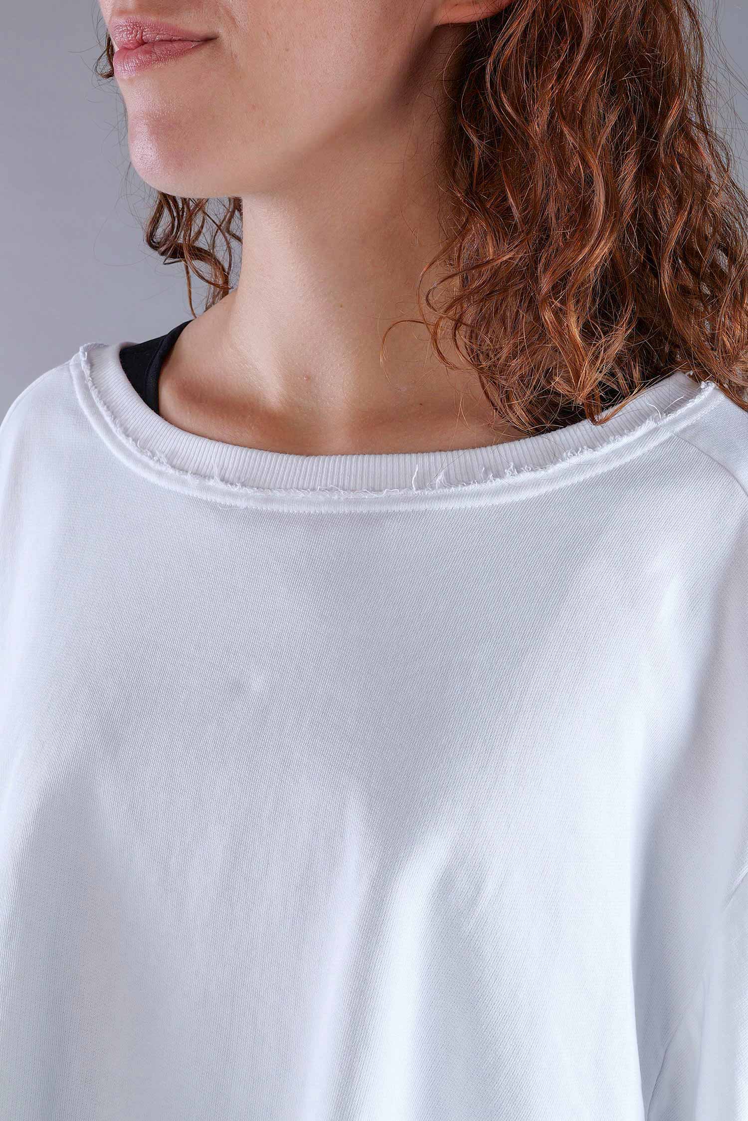 Kurzer Sweater - White UNI - 2101