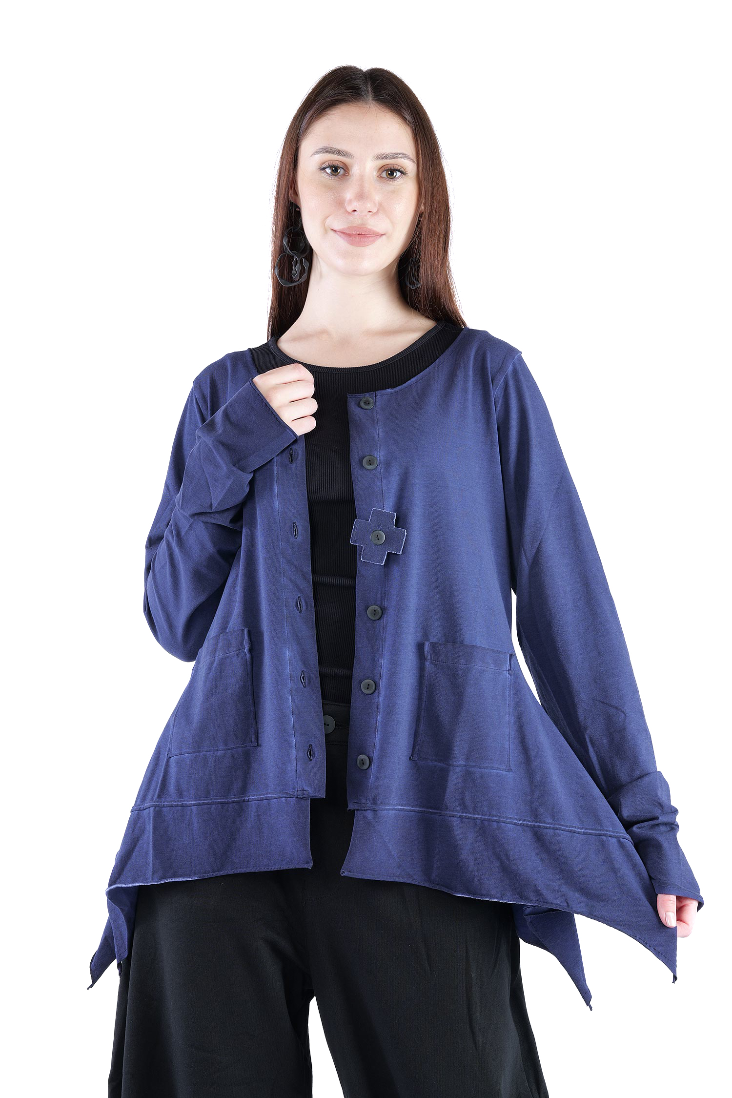 Jersey Jacke - Ocean - 2132