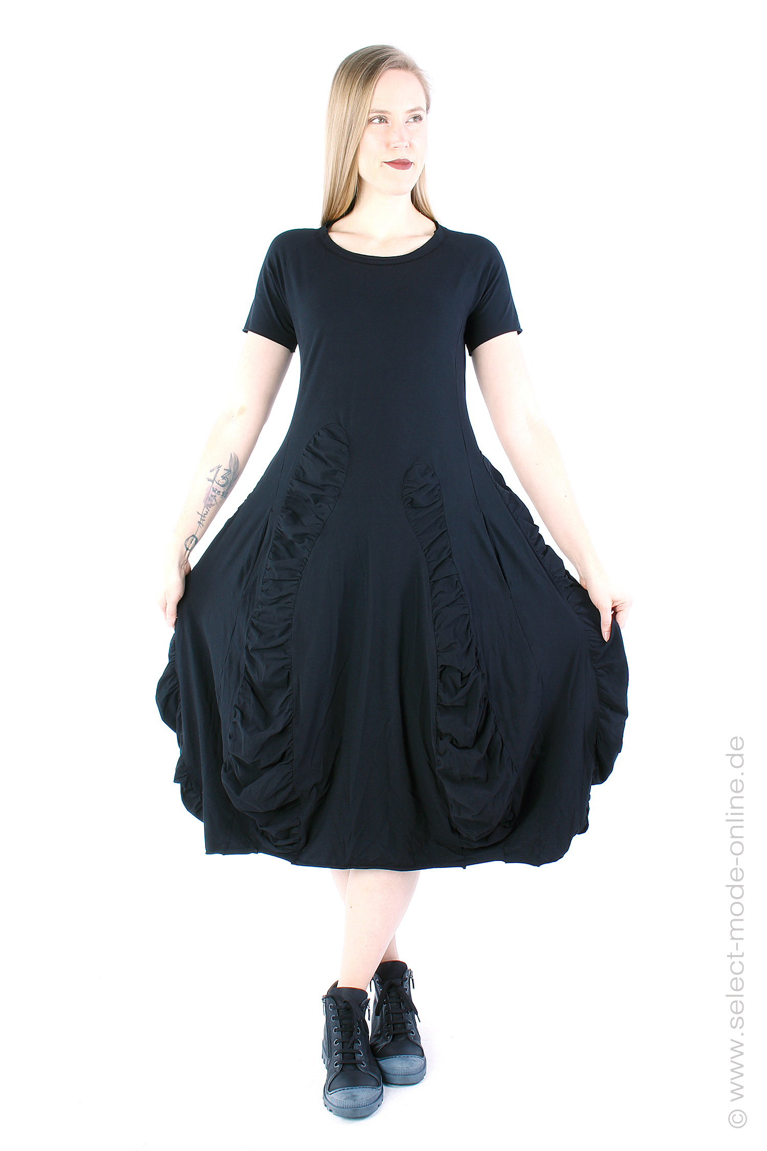 Jersey dress - Black - 1242560908