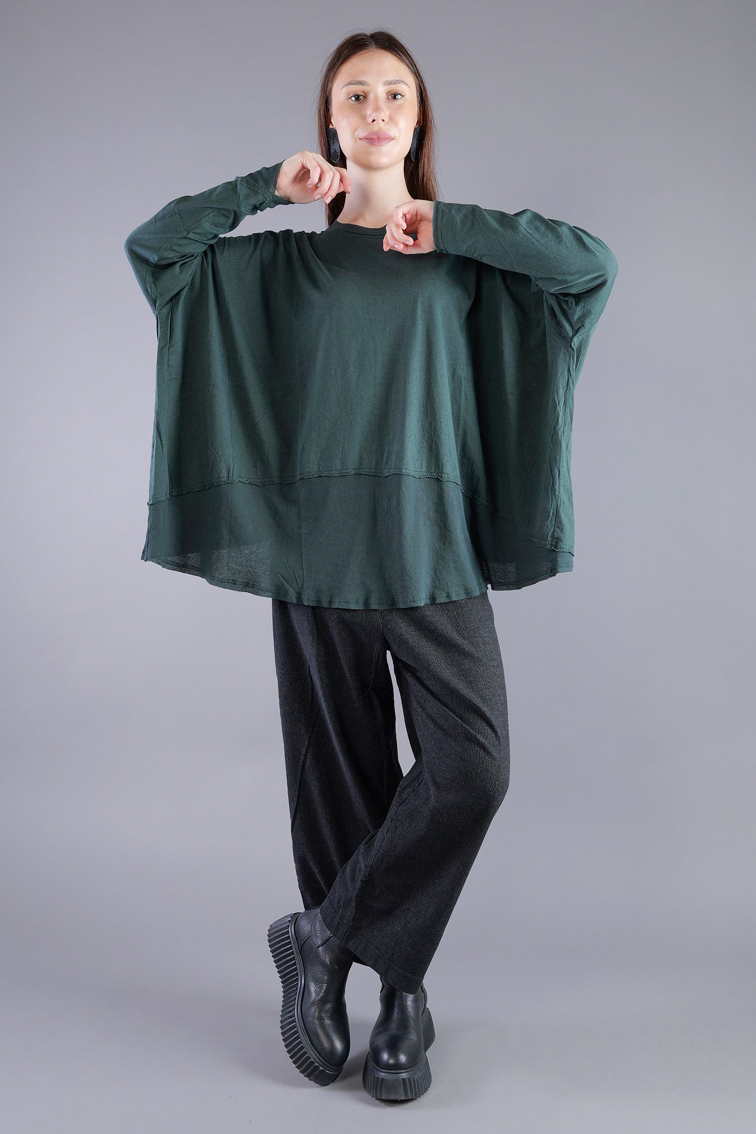 Oversize Tunika - Forest - 2263330503