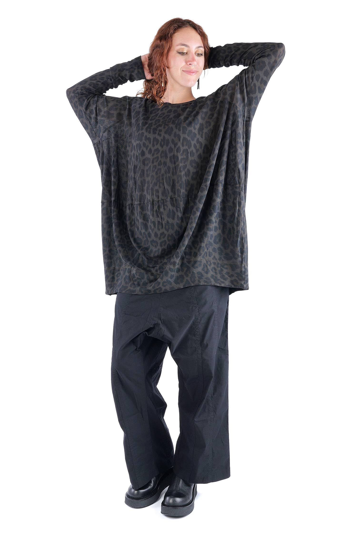 Oversize Tunika - Leo black cloud - 2261140505
