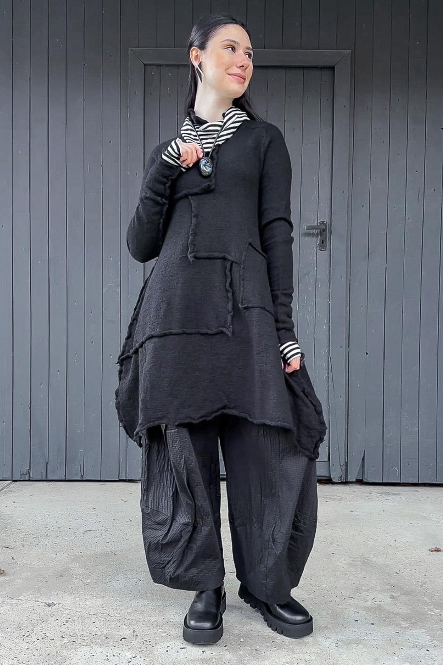 Merino cuffs - small stripes - 1014