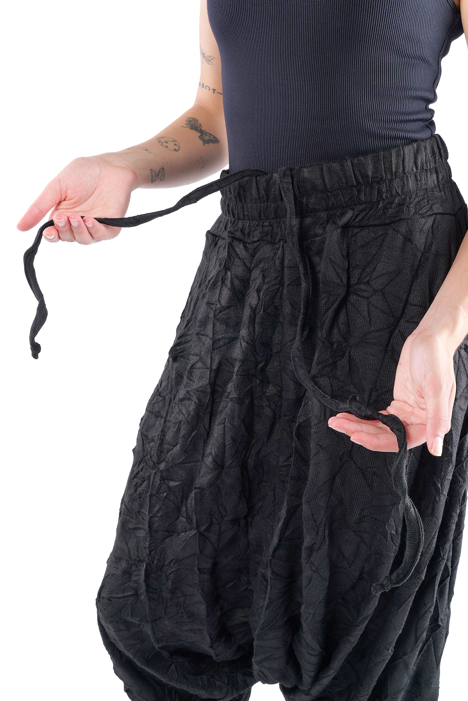 Harem pants - Black - M1341