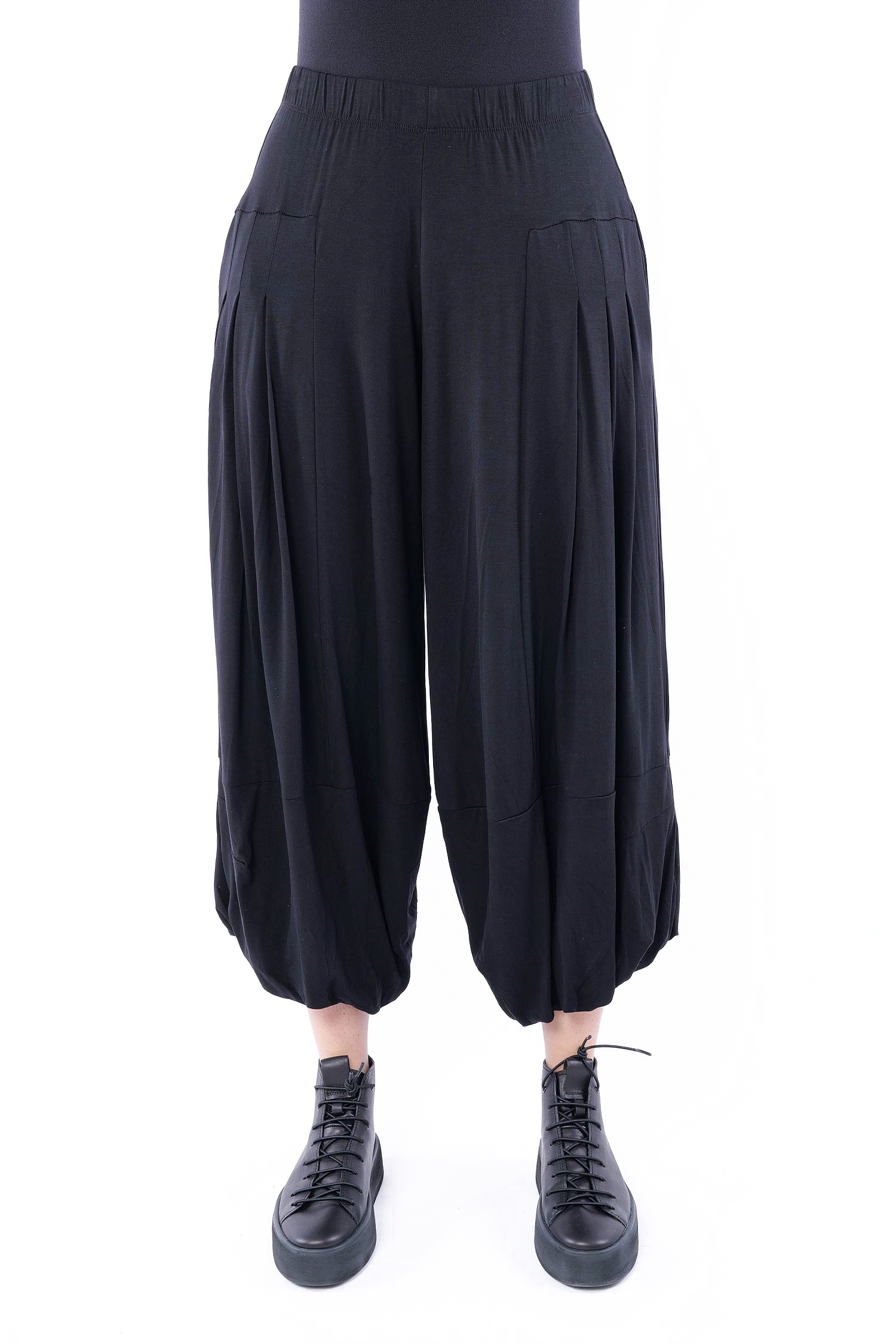 Tulpige Hose - Schwarz - 861034