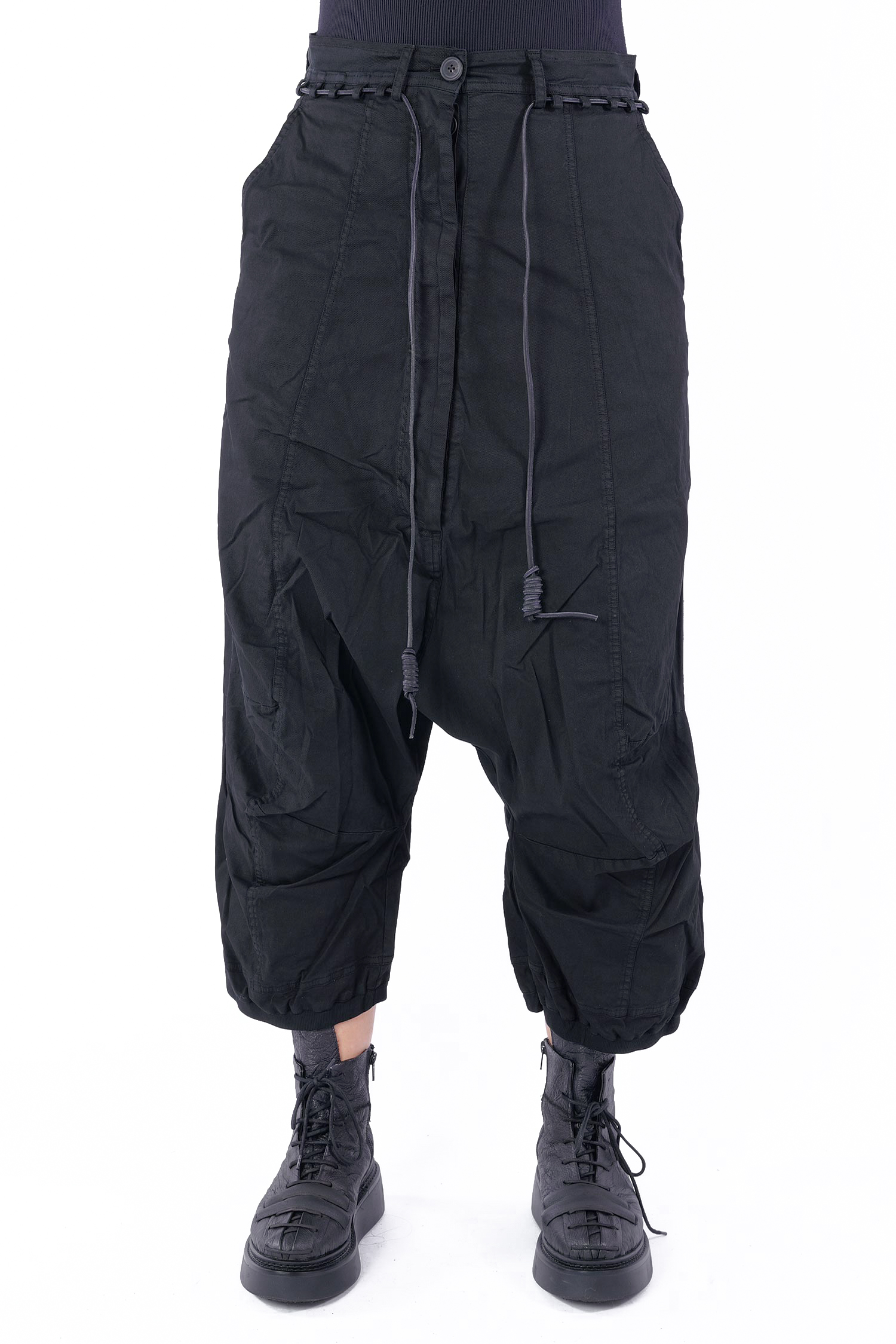 Tulpige Hose - Schwarz - 2252600107