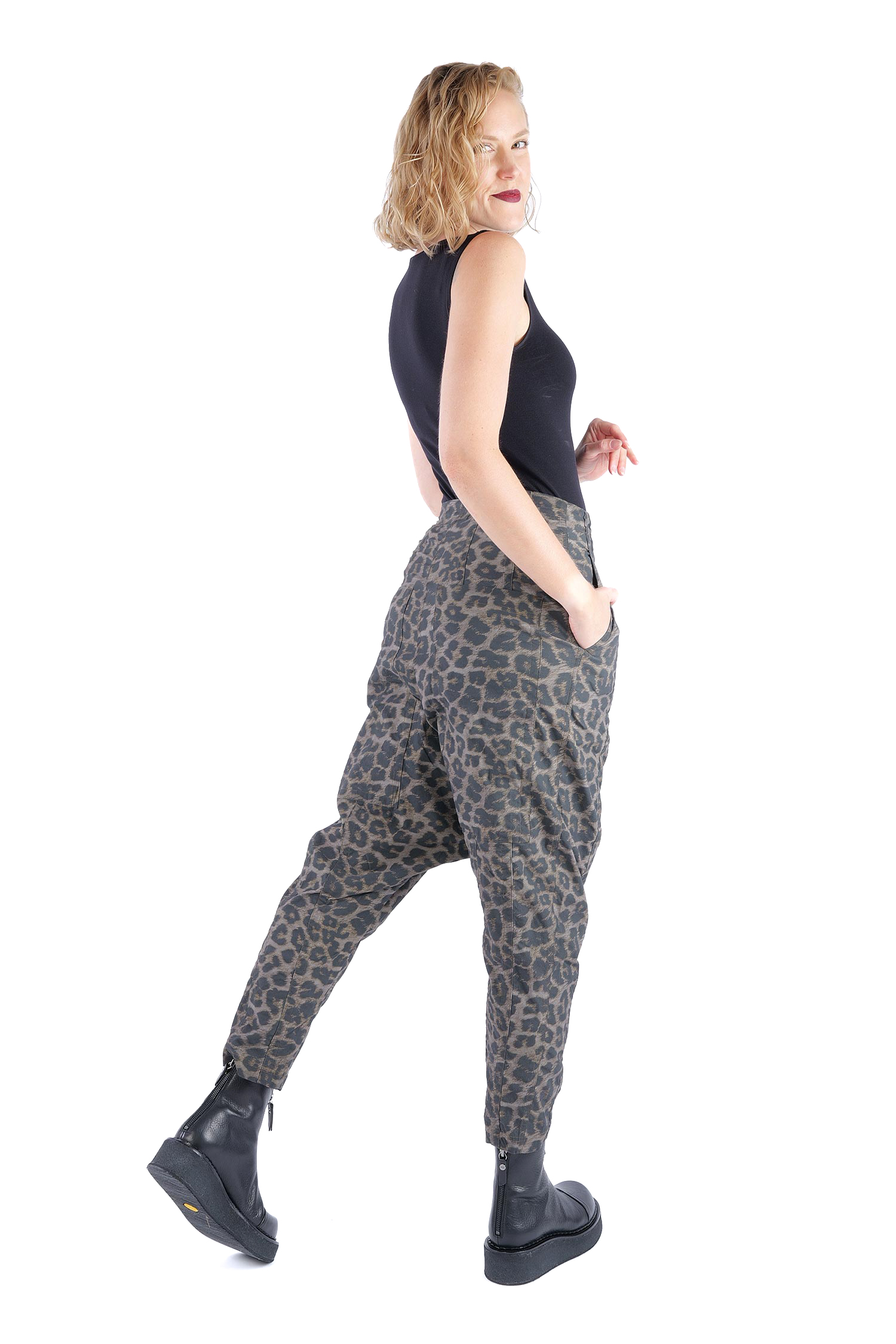Superstretch Hose - Leo black cloud - 2261390104