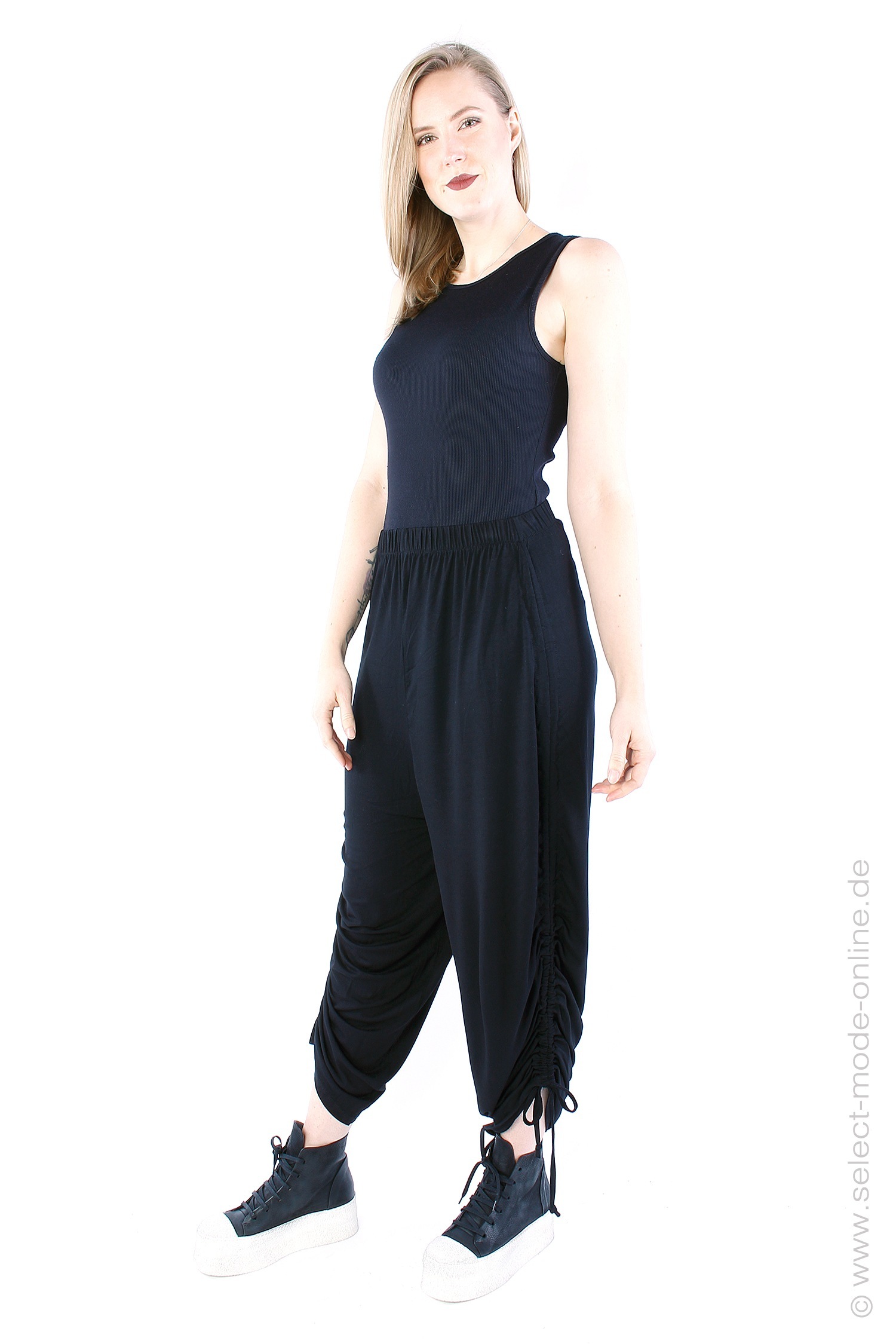 Jersey pants - black - SA1027