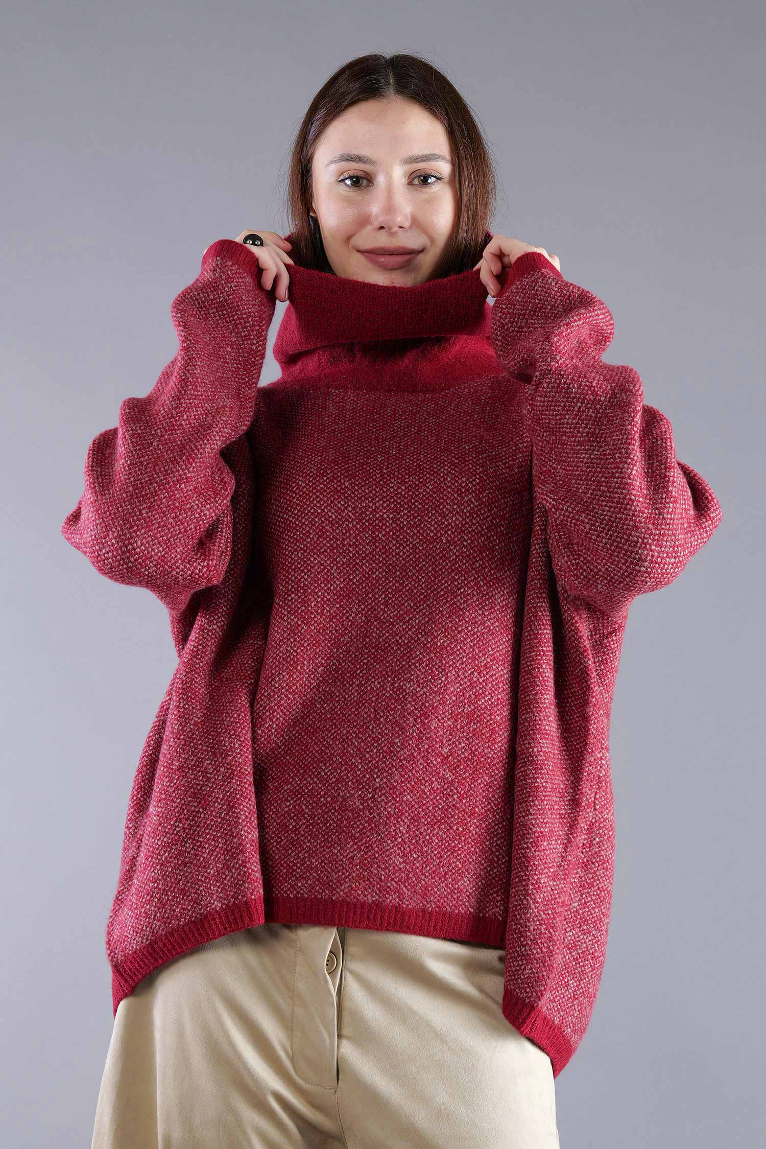 Strickpullover - Lava crystal jacquard - 2263270702
