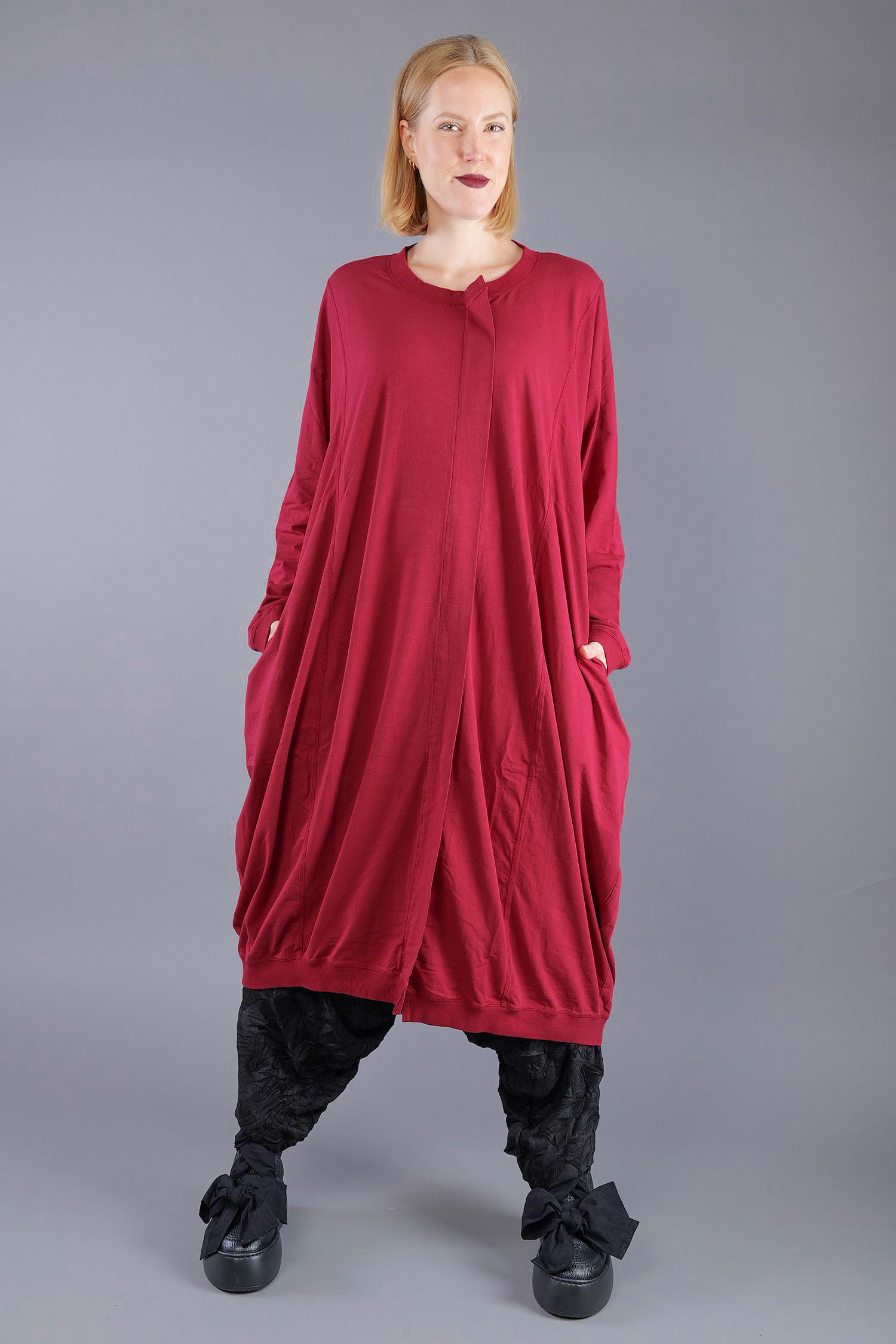 Jersey dress - Lava - 2263260907