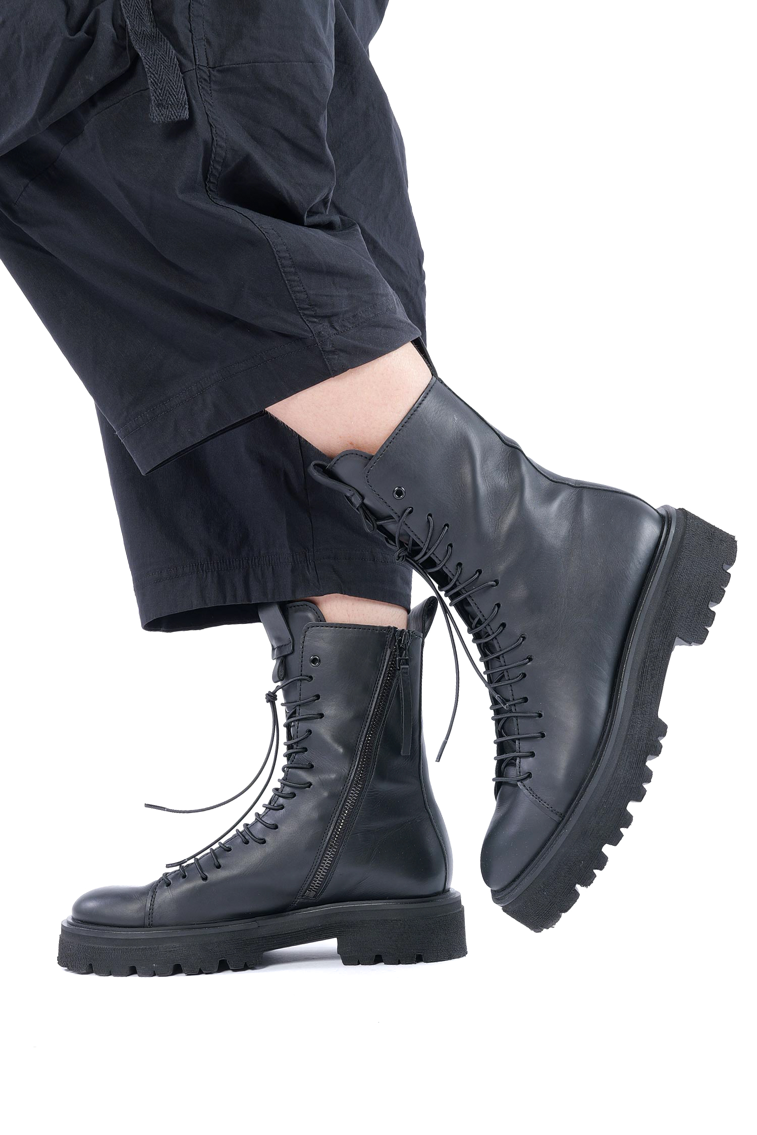 Schnürboots - Schwarz - 913101