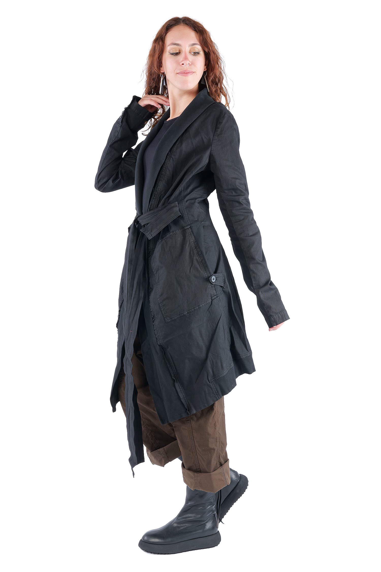 Ausgefallener Gehrock - Schwarz - 2262601210