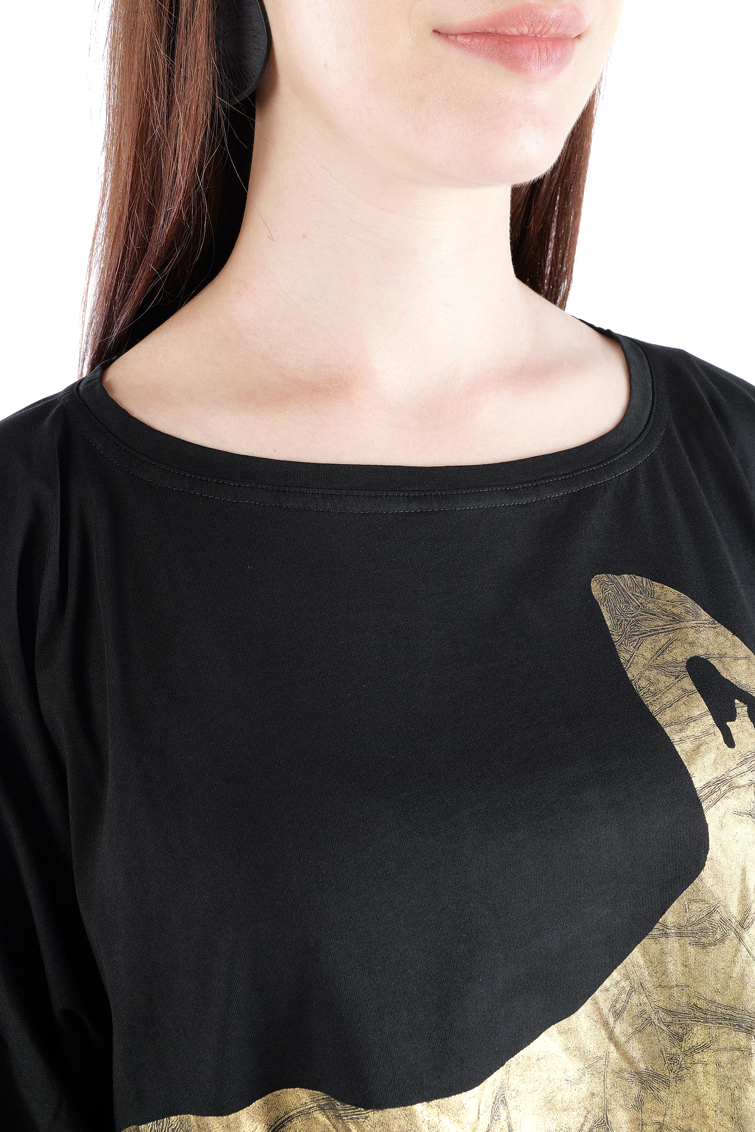 Oversize Pullover - Black print - 2261300907