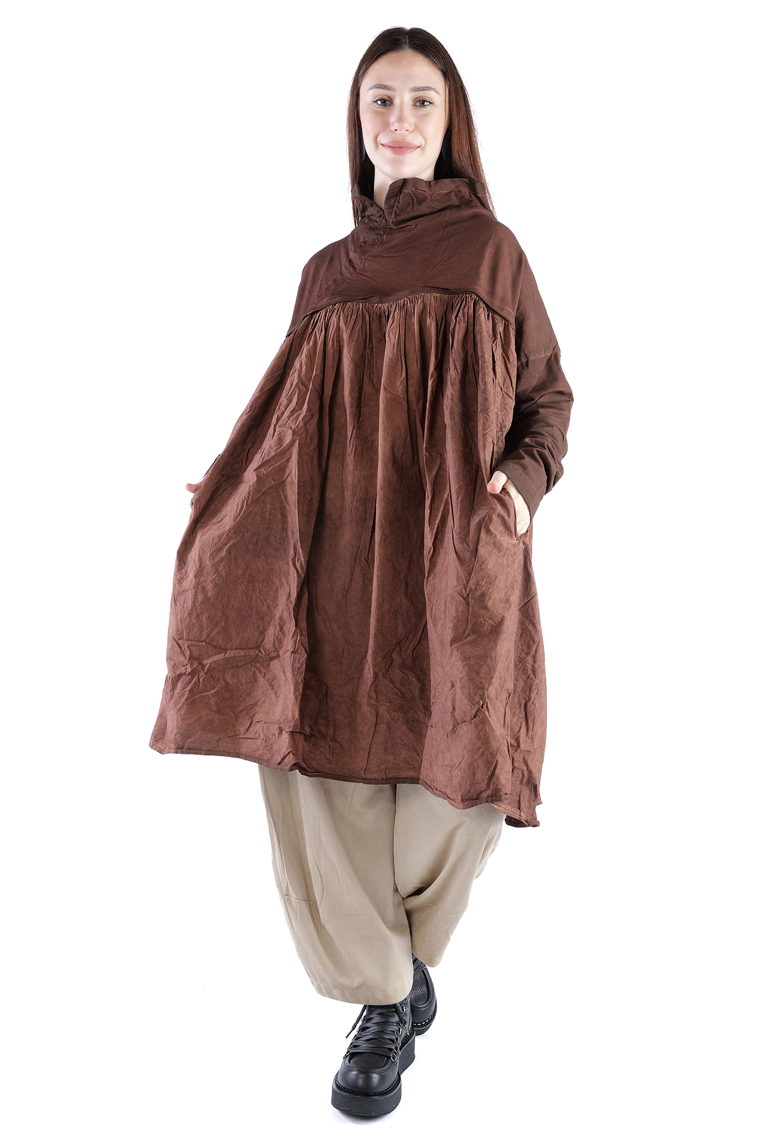 Gerüschte Tunika - Henna cloud - 2262280906