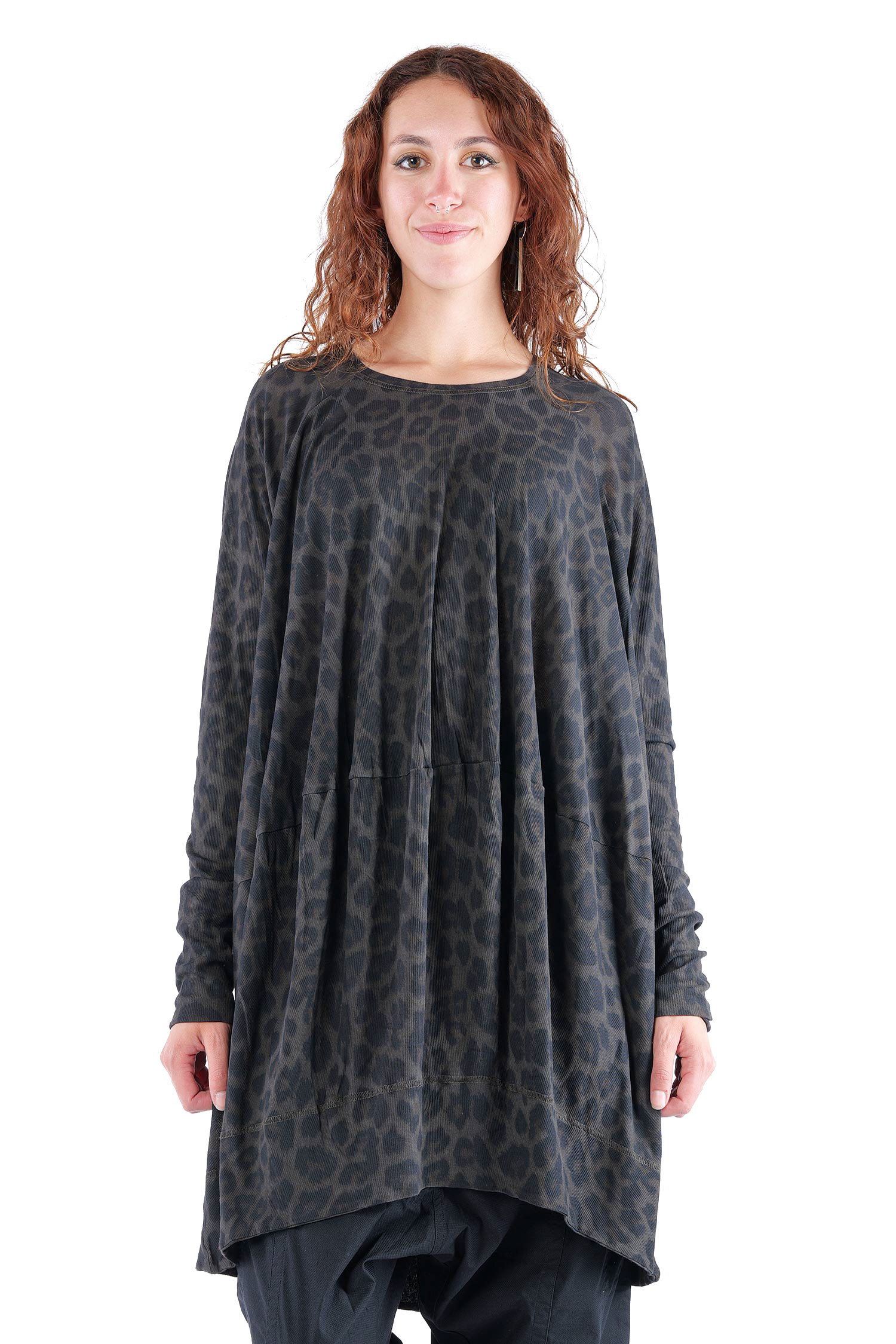 Oversize Tunika - Leo black cloud - 2261140505