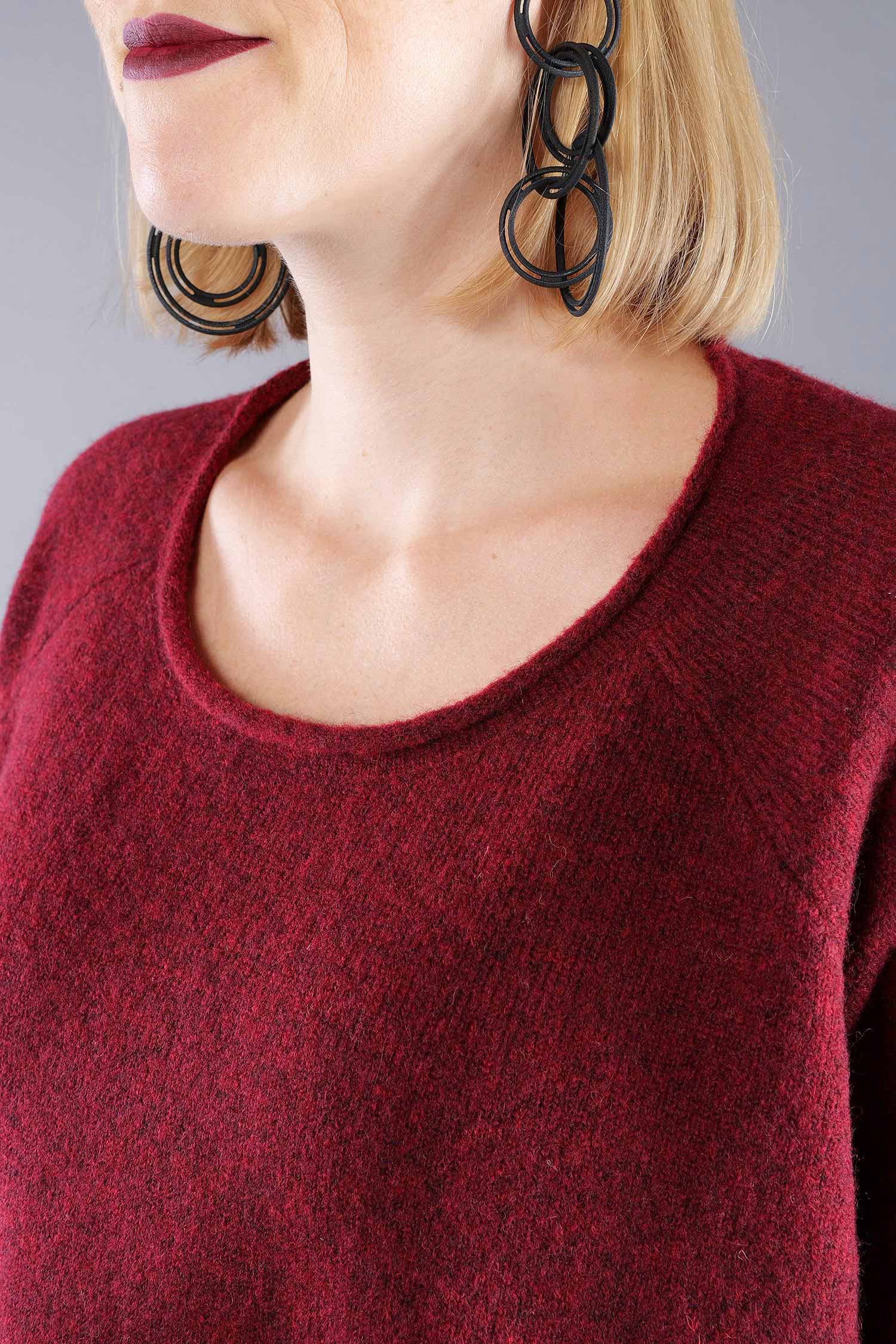 Knitted pullover - Lava crystal - 2263480702