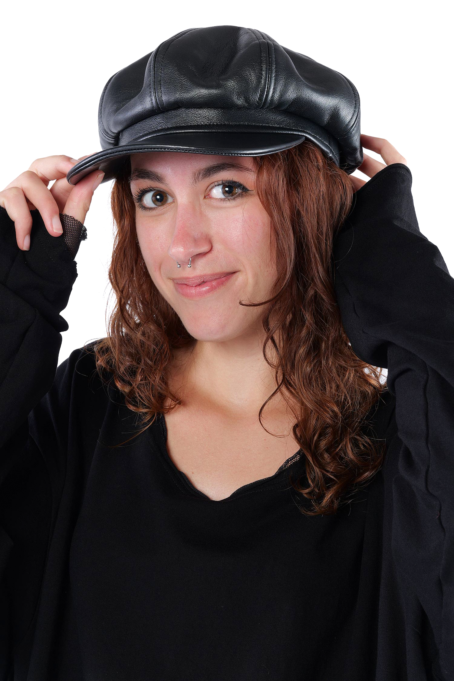 Balloon cap - Black - W5514