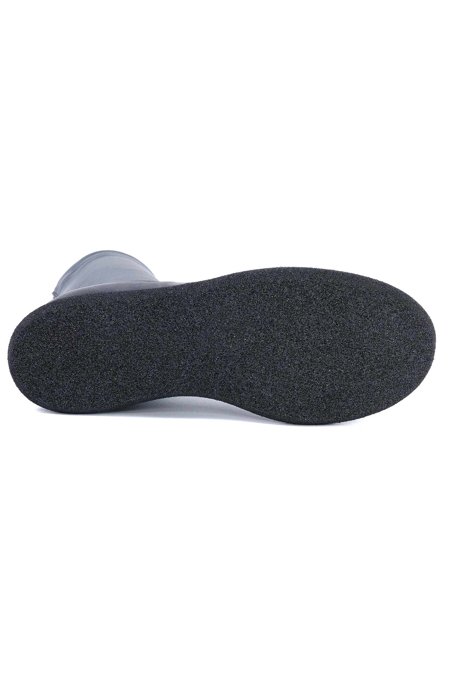 Stretchleder Stiefel - Schwarz - 10502