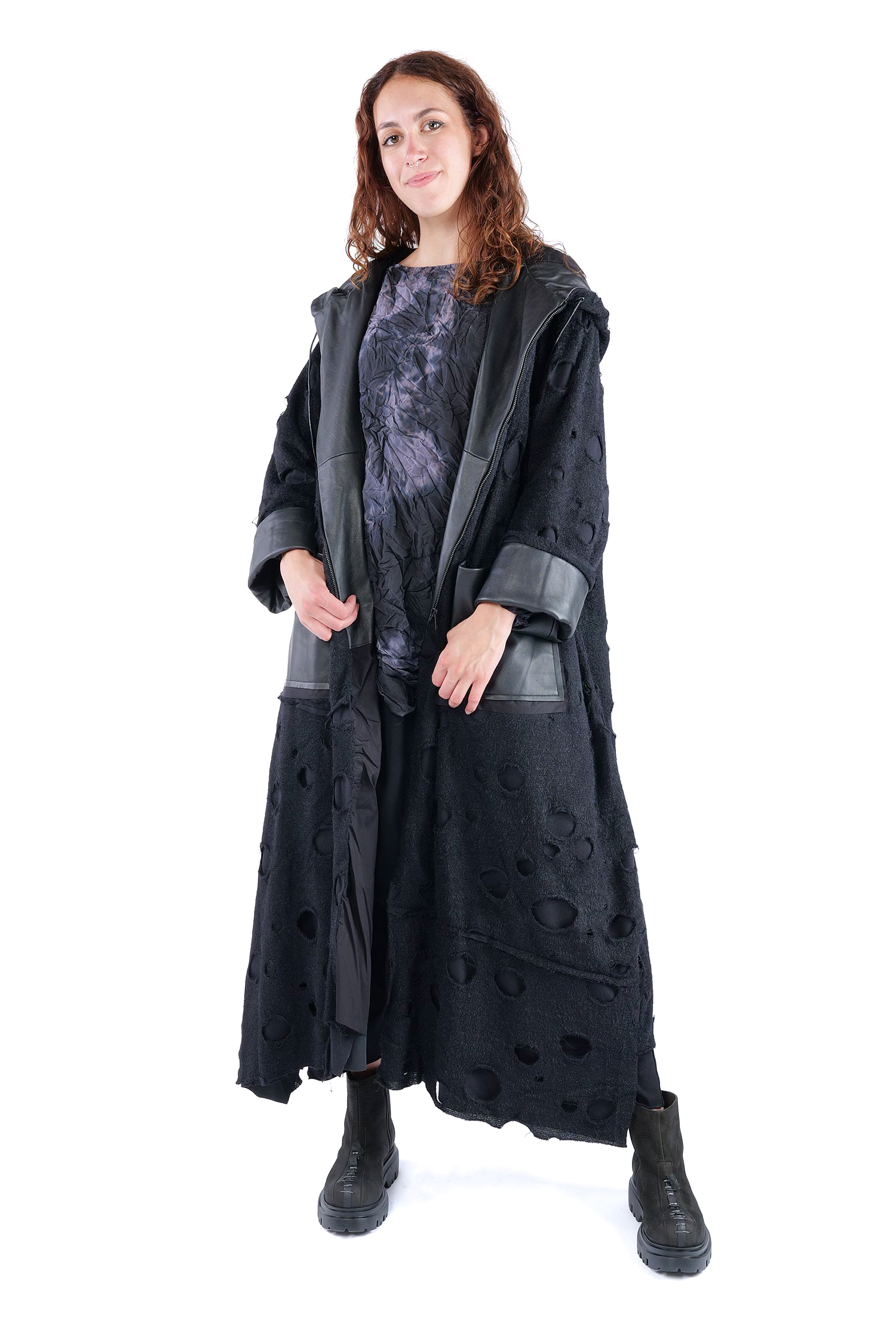 Unique coat - black - J.Azira