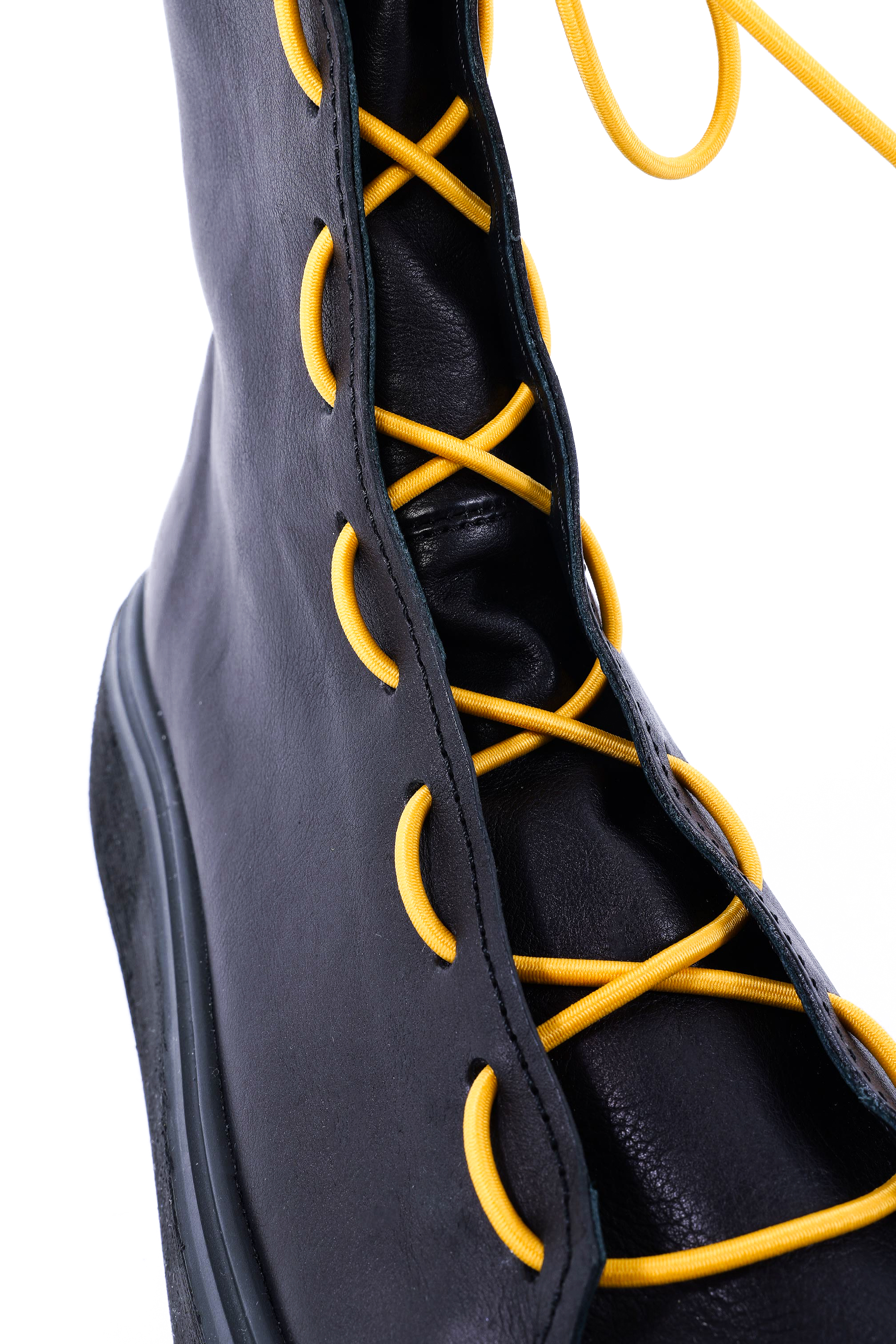 Elastische Schnürsenkel - 3mm - Gelb