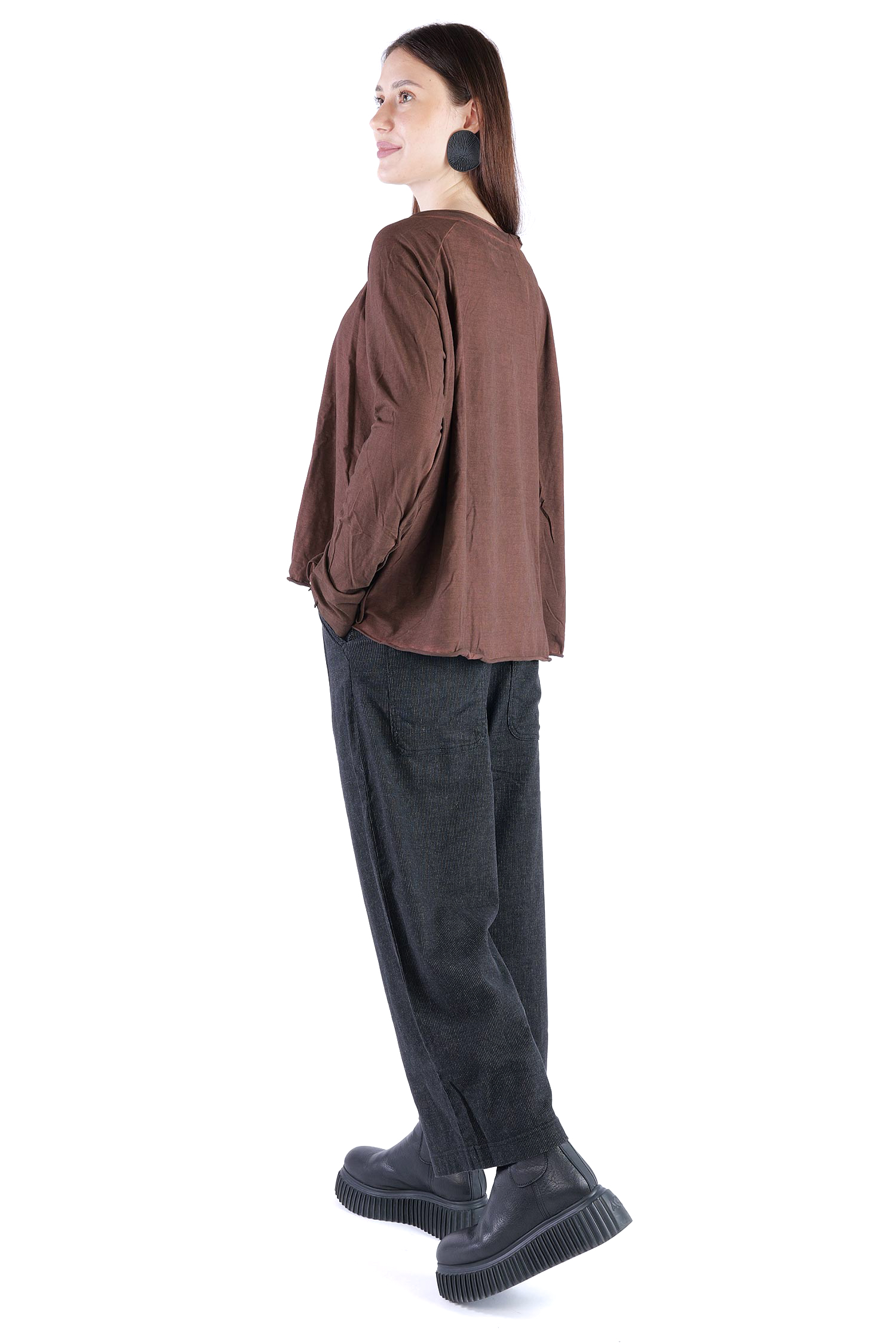 Oversize Jerseypullover - Henna cloud - 2262560506