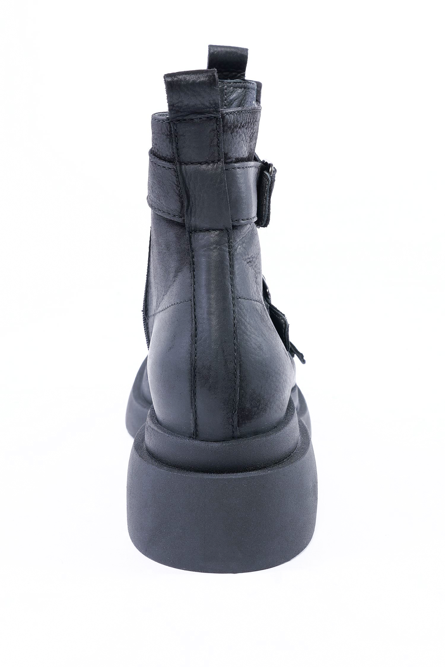 Leather boots - black - 8500