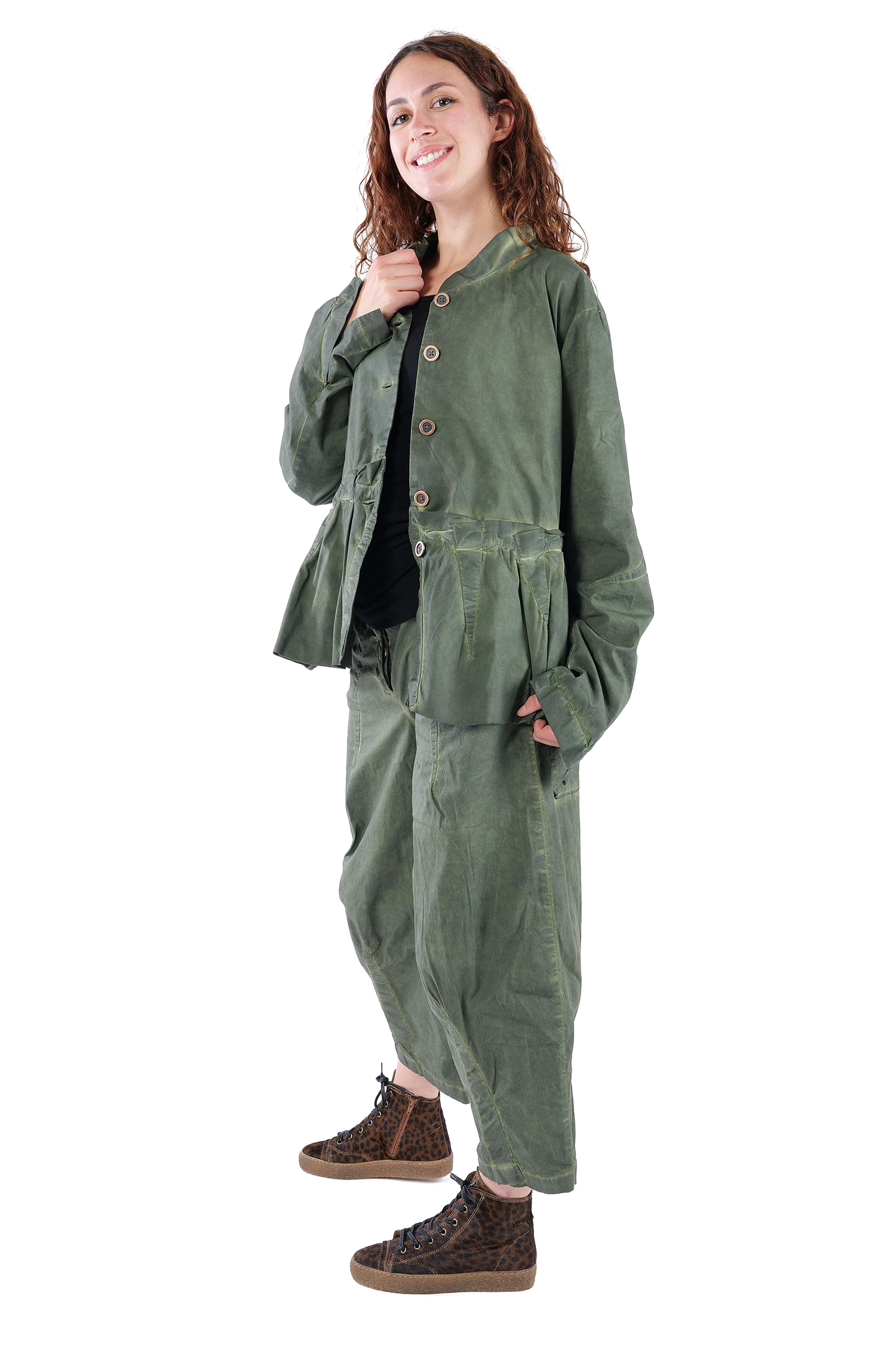 Oversized jacket - Park cloud - 2263501114