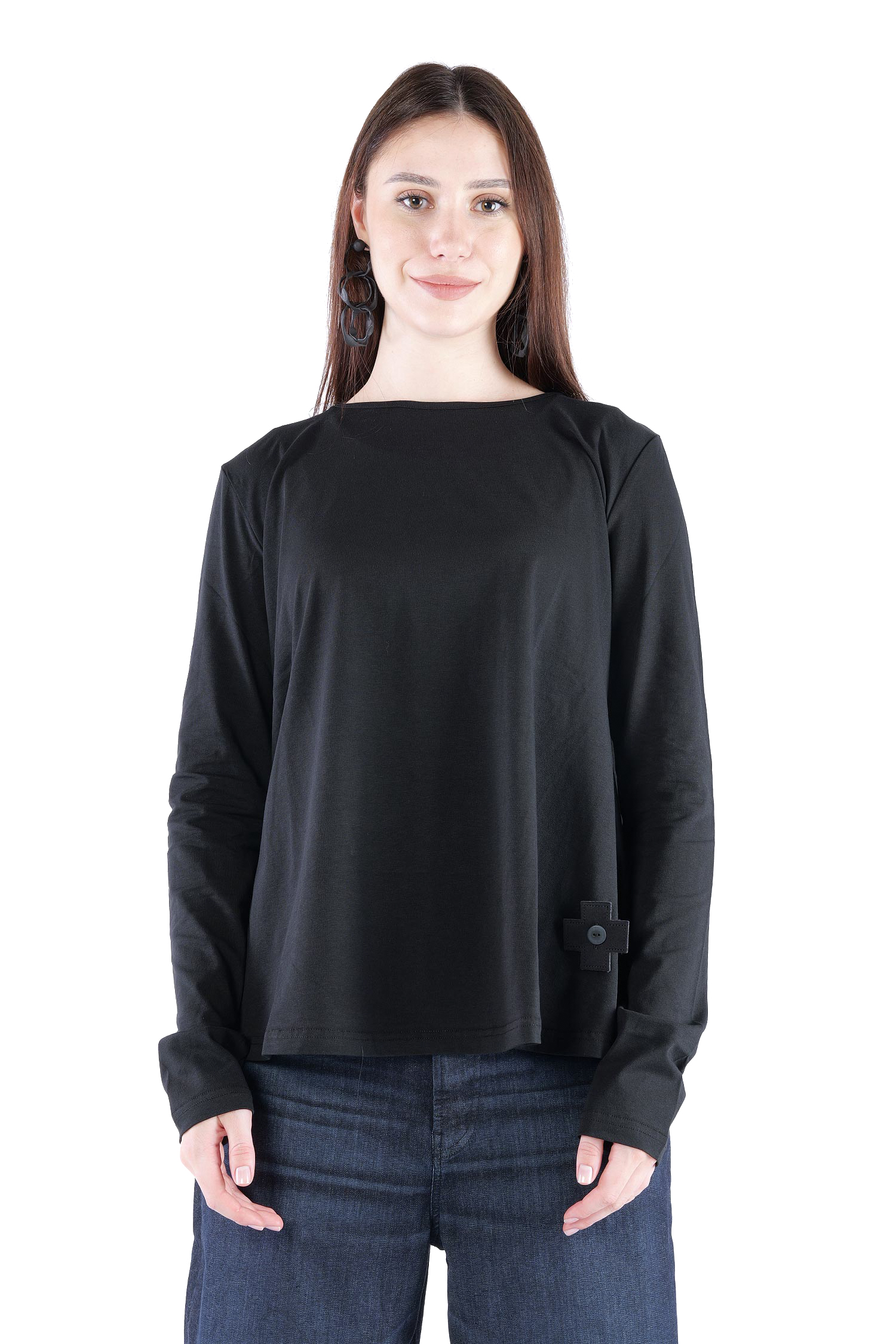 Wandelbarer Pullover - Schwarz - 5093