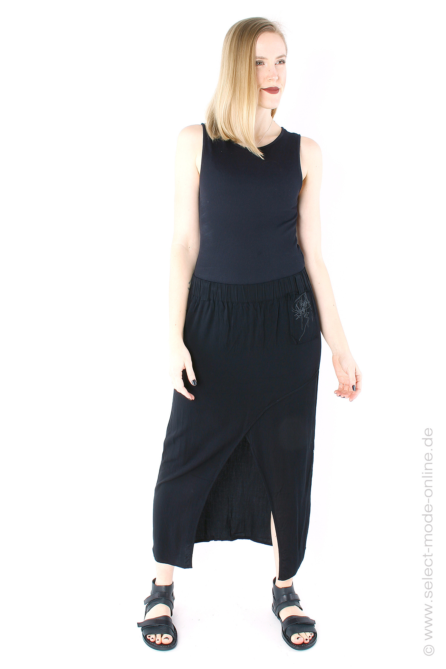 Long skirt - black