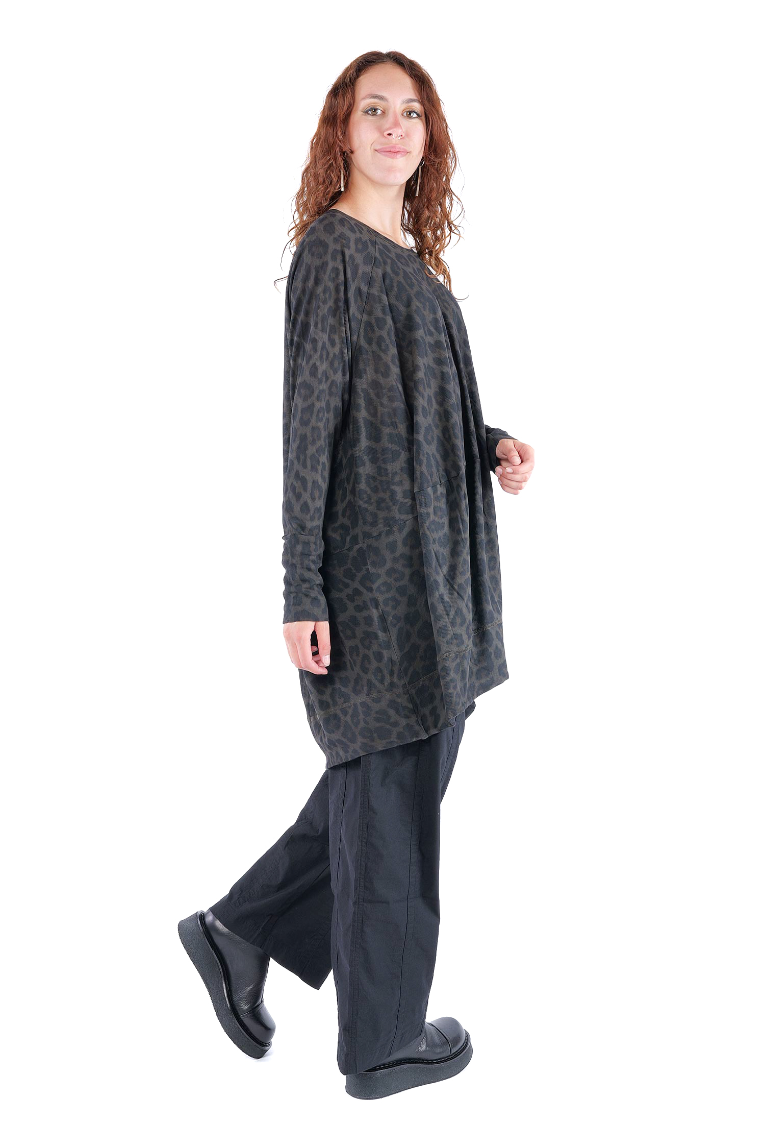 Oversize Tunika - Leo black cloud - 2261140505